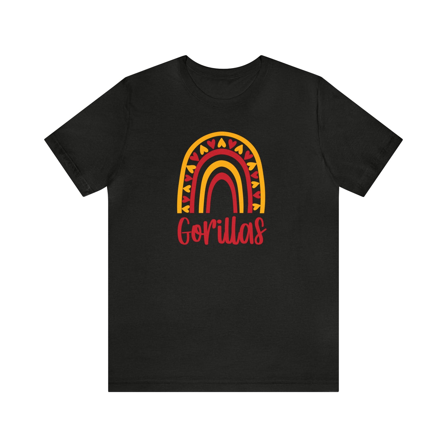Gorillas Rainbow - Bella Canvas Short Sleeve Tee
