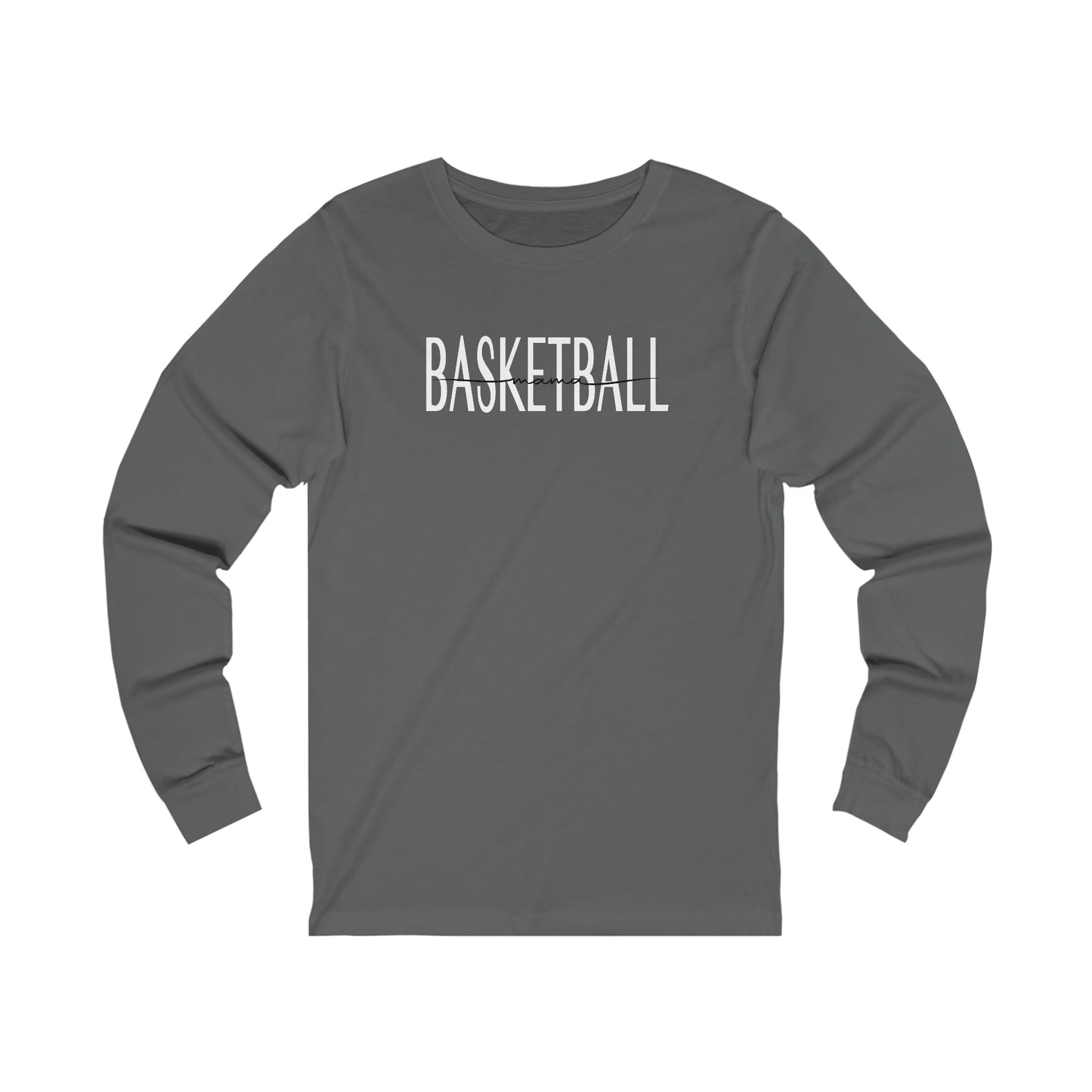 Basketball mama - Bella + Canvas Unisex Jersey Long Sleeve Tee