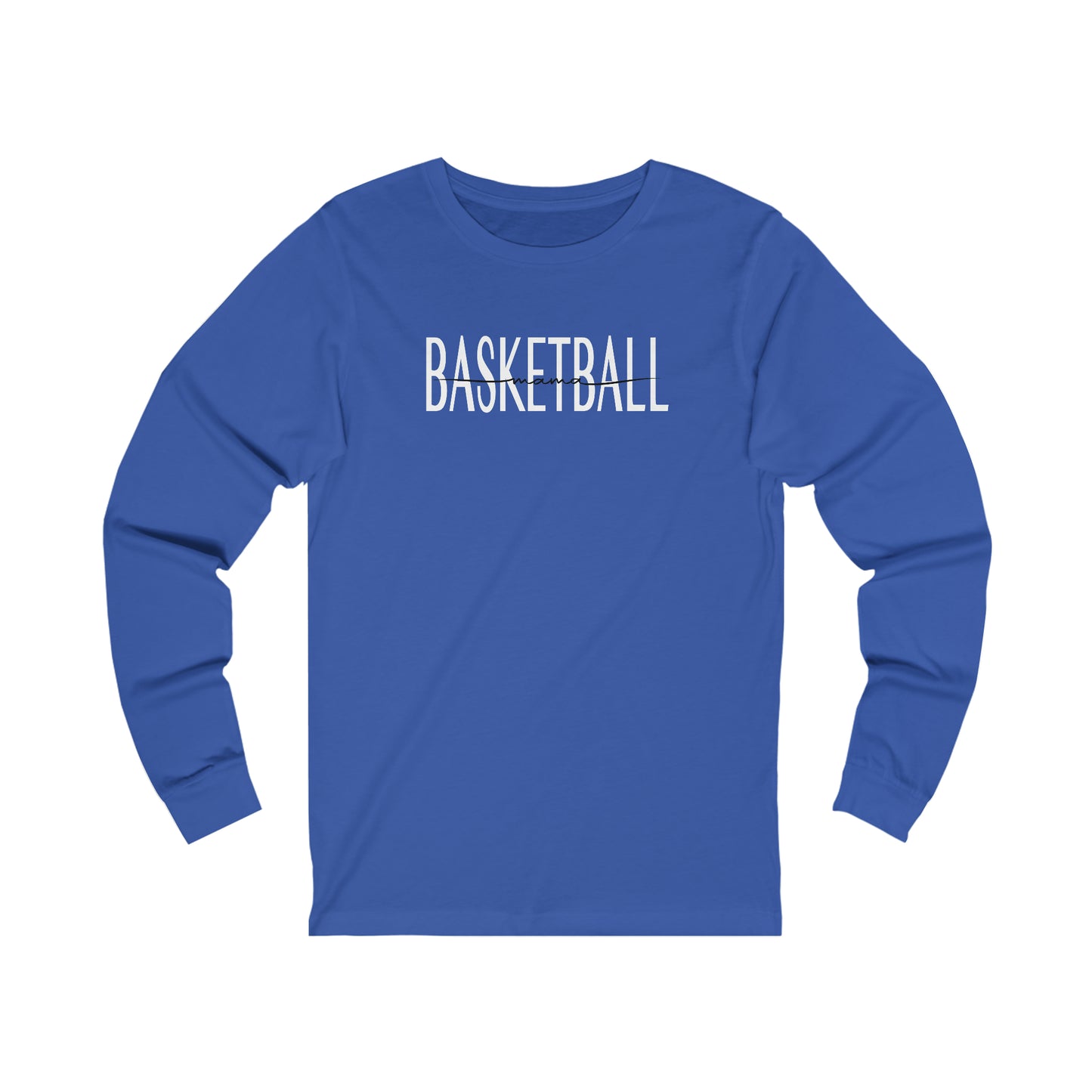 Basketball mama - Bella + Canvas Unisex Jersey Long Sleeve Tee