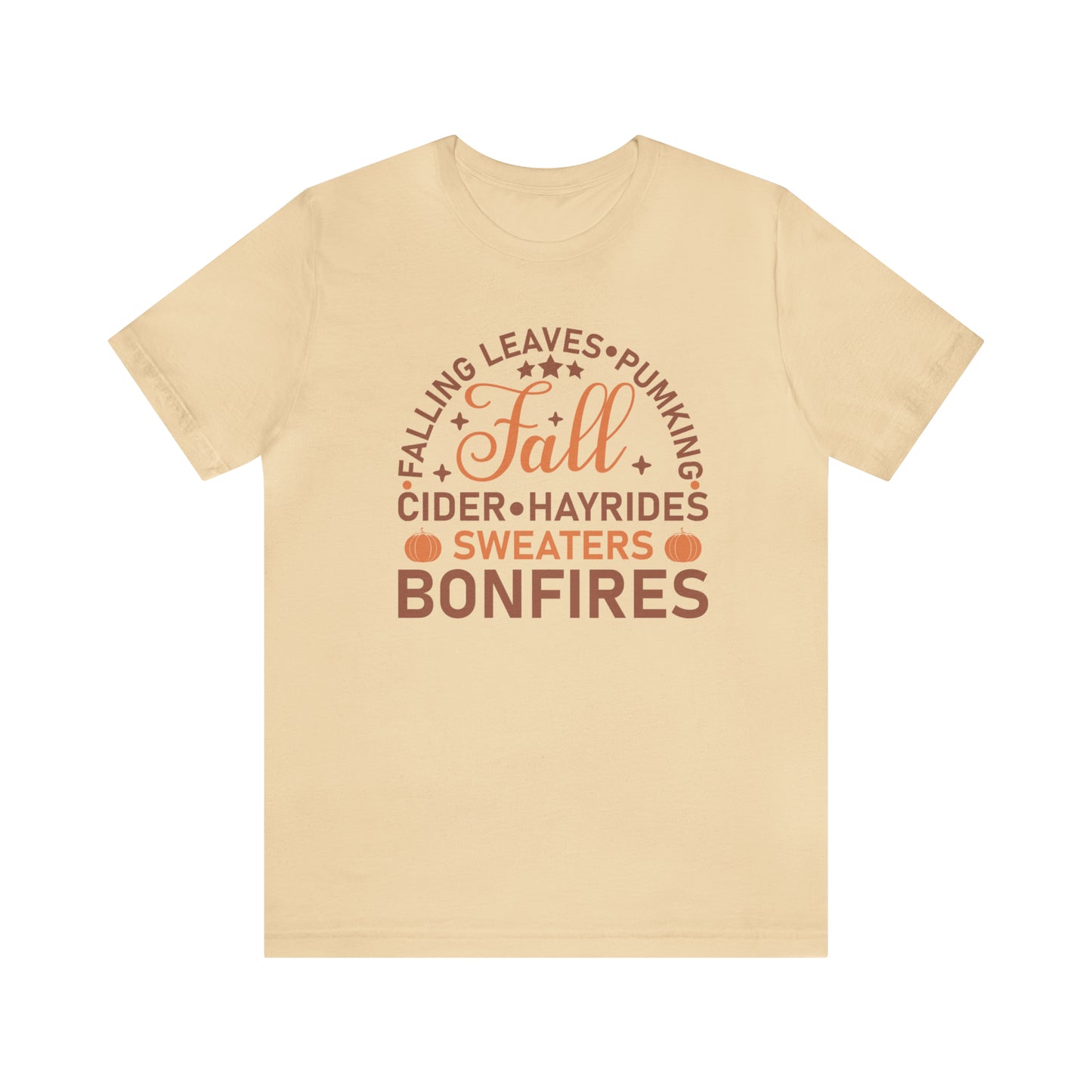 Falling Leaves - Bella Canvas Short Sleeve Tee