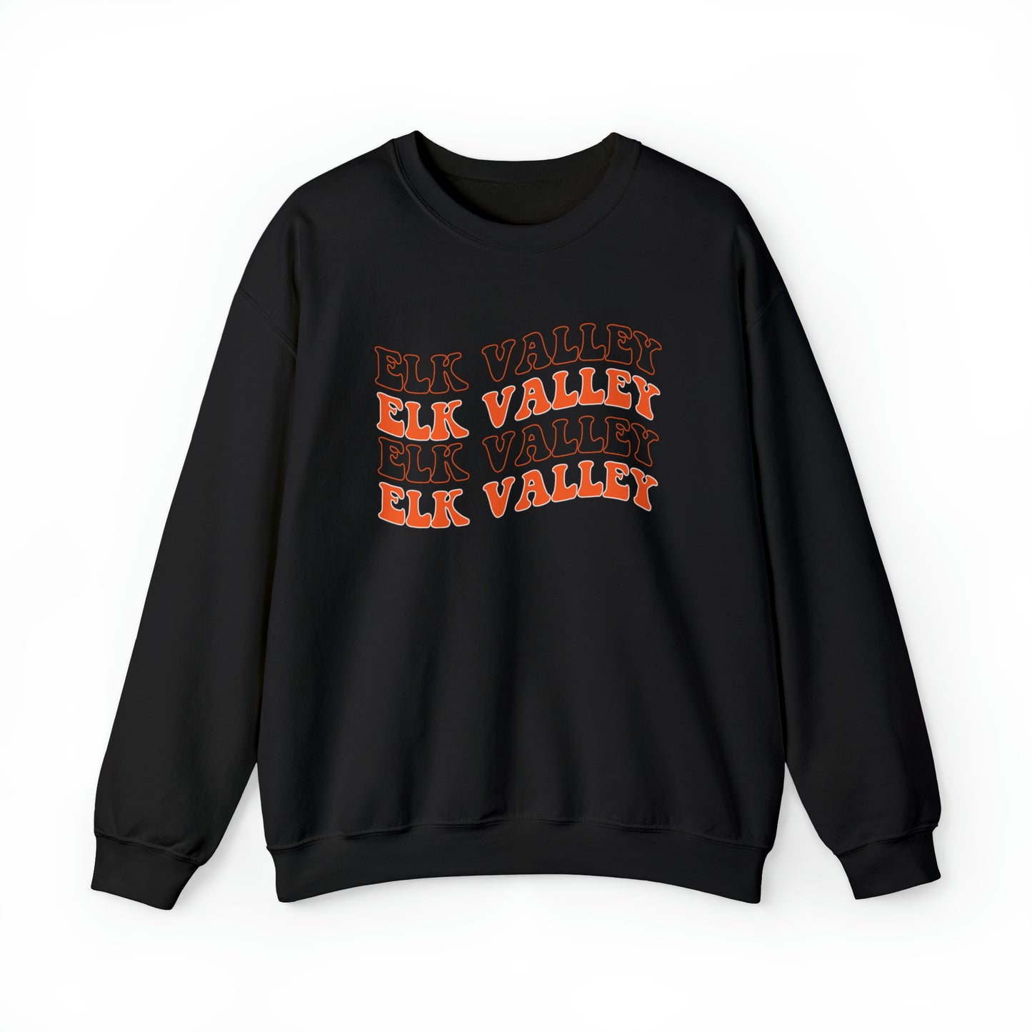 Text Flag Unisex Heavy Blend™ Crewneck Sweatshirt
