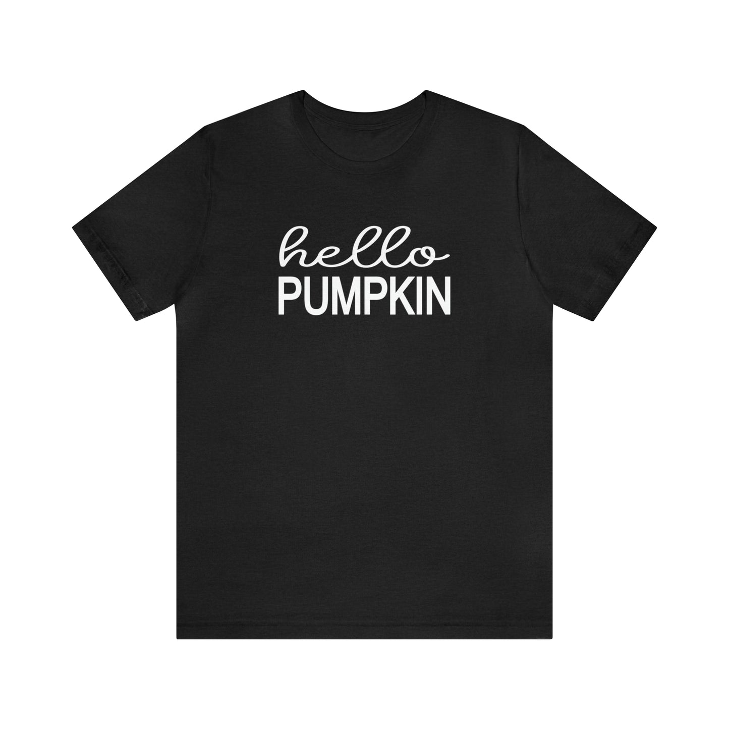 Hello Pumpkin - Bella Canvas Short Sleeve Tee