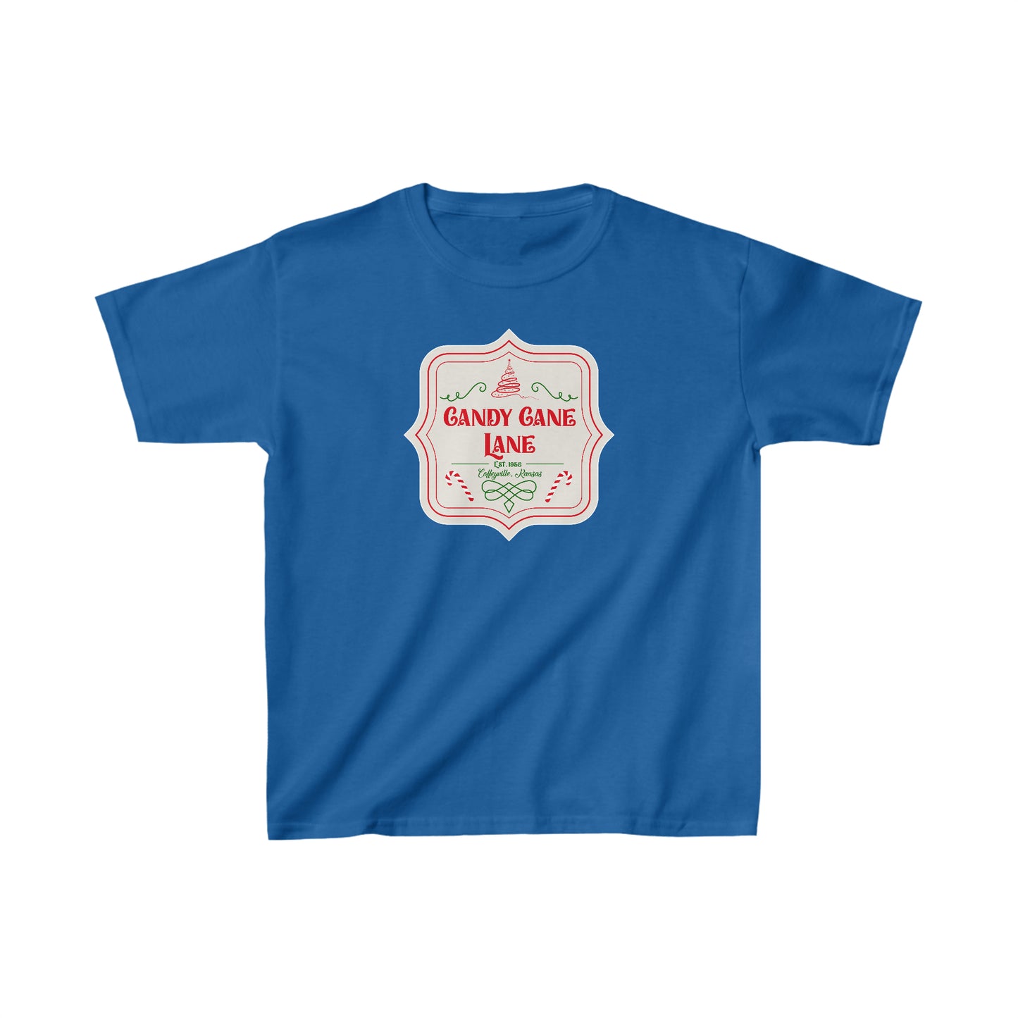 Candy Cane Lane 2 - Kids Heavy Cotton™ Tee