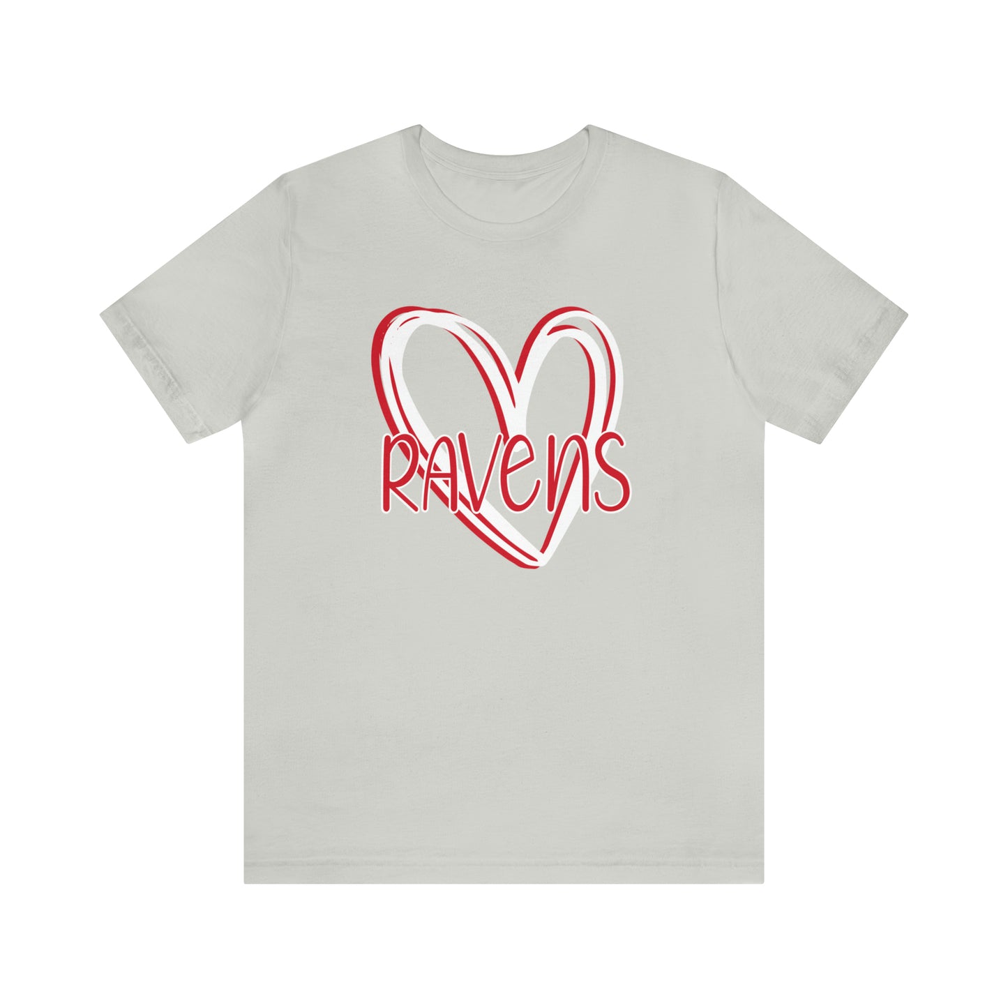Raven Heart - Bella Canvas Short Sleeve Tee