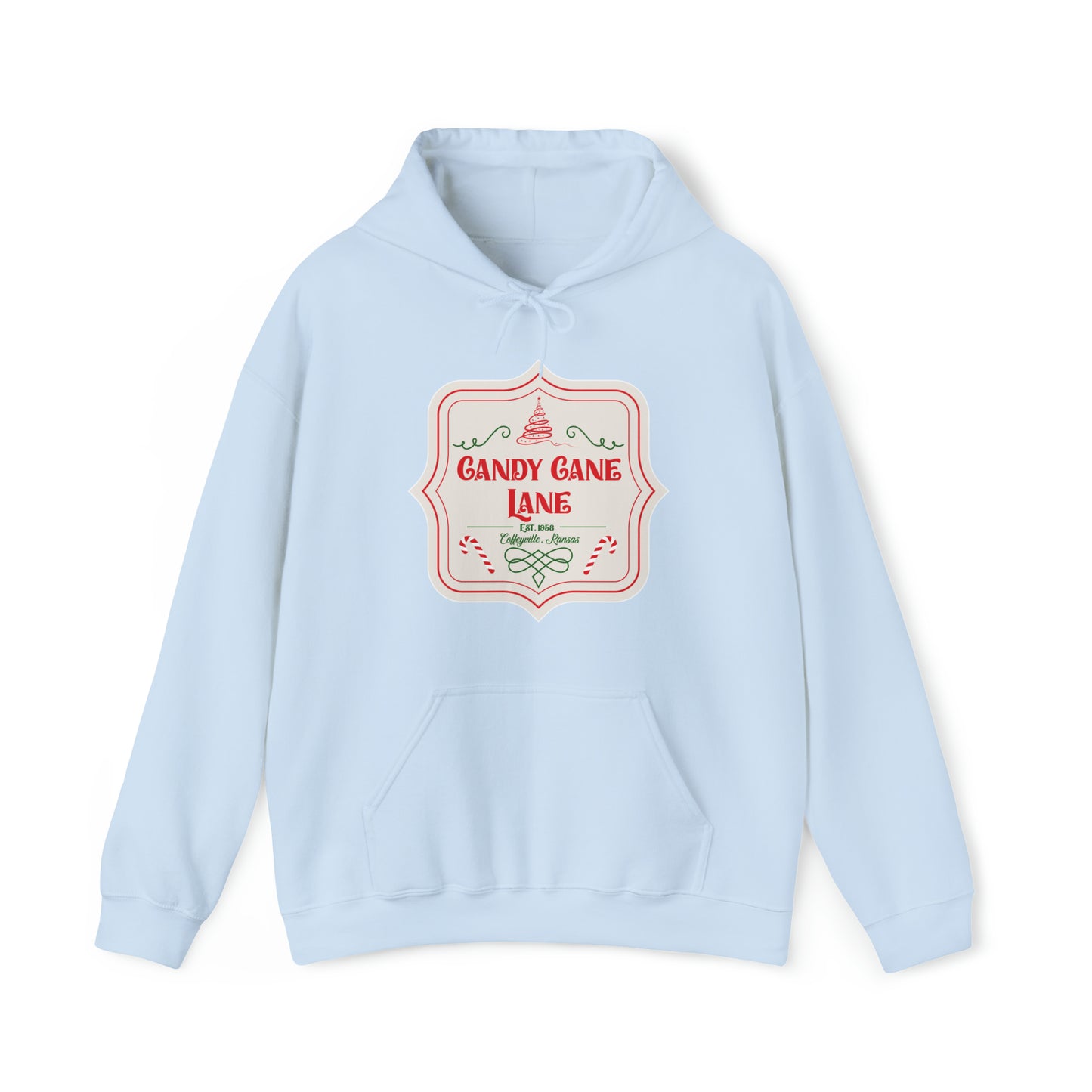 Candy Cane Lane 2 - Unisex Heavy Blend™ Hooded Sweatshirt