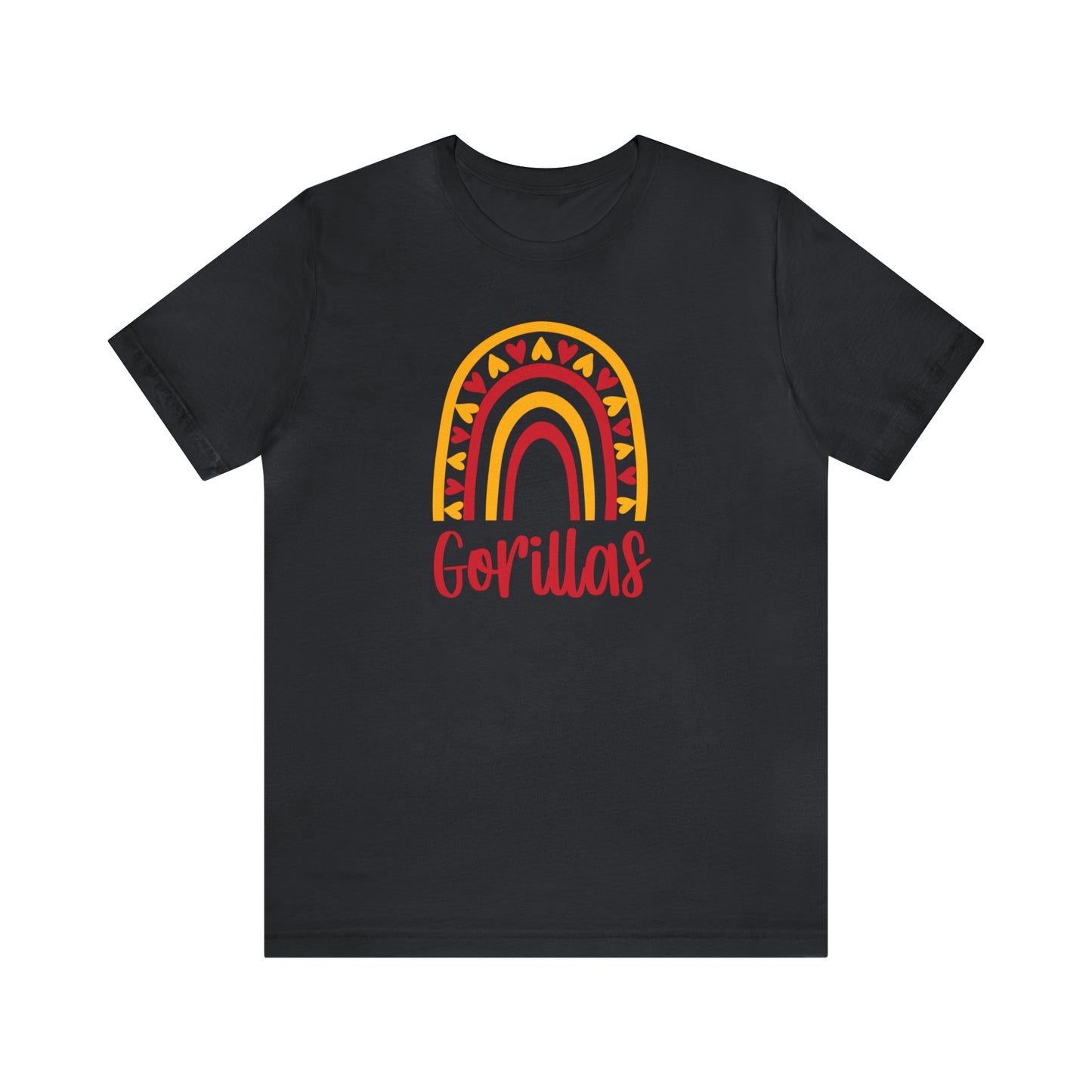 Gorillas Rainbow - Bella Canvas Short Sleeve Tee