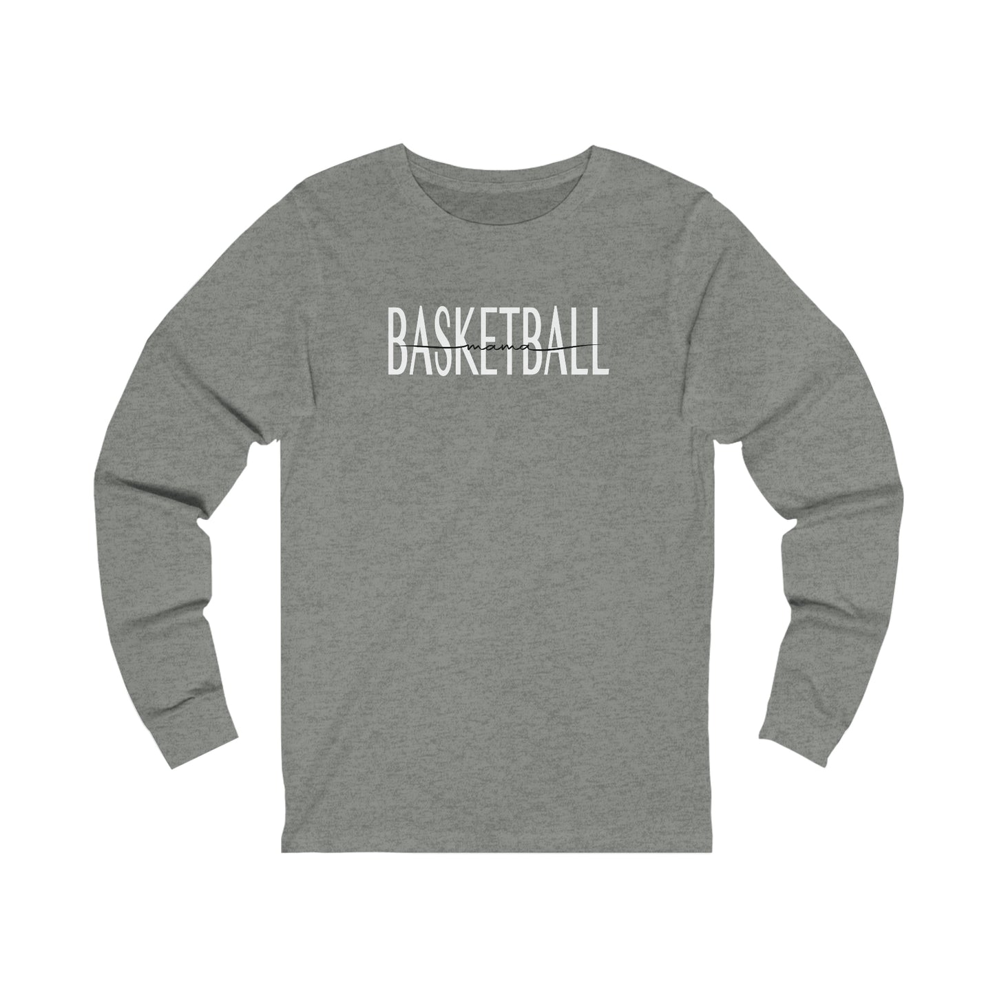 Basketball mama - Bella + Canvas Unisex Jersey Long Sleeve Tee