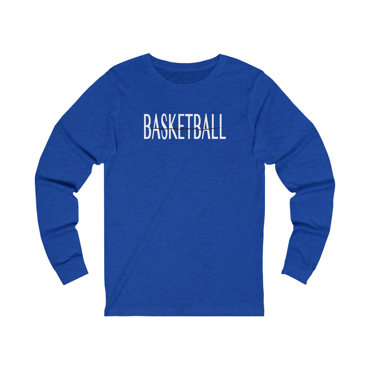 Basketball mama - Bella + Canvas Unisex Jersey Long Sleeve Tee