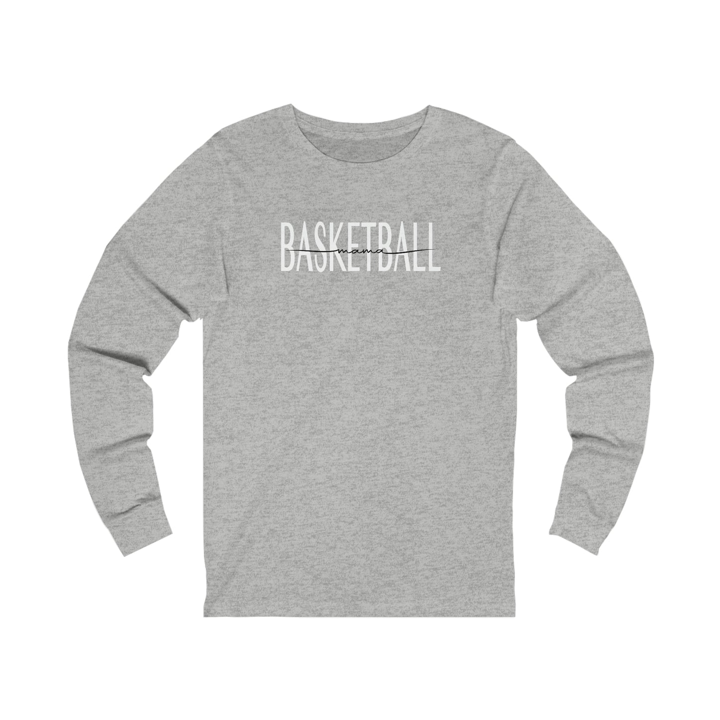 Basketball mama - Bella + Canvas Unisex Jersey Long Sleeve Tee