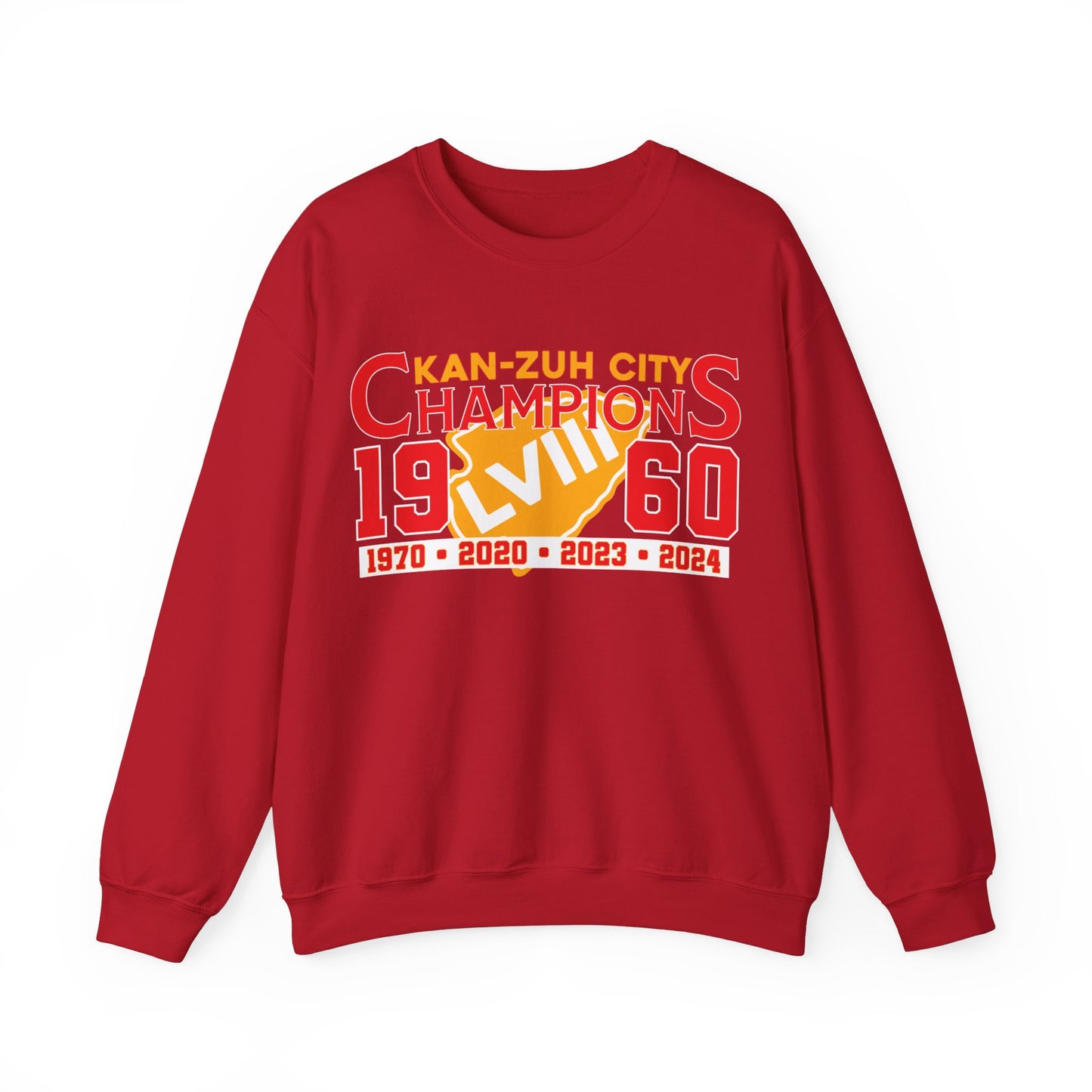 KC Champs 2 - Gildan Unisex Heavy Blend™ Crewneck Sweatshirt
