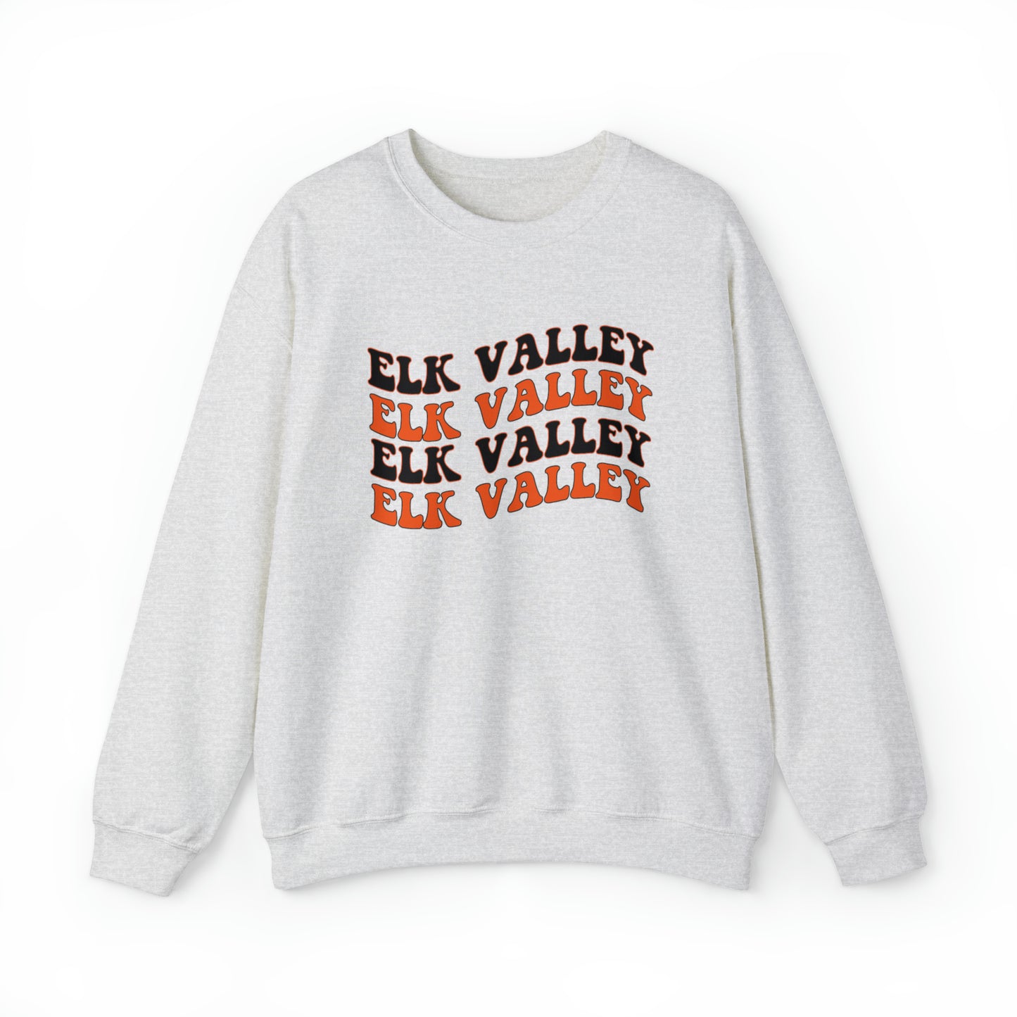 Text Flag Unisex Heavy Blend™ Crewneck Sweatshirt