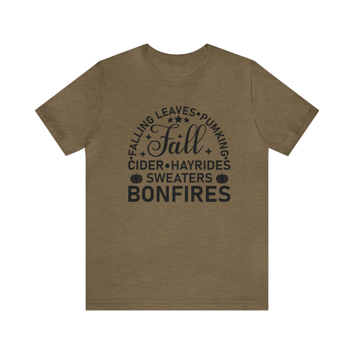 Falling Leaves - Bella Canvas Short Sleeve Tee