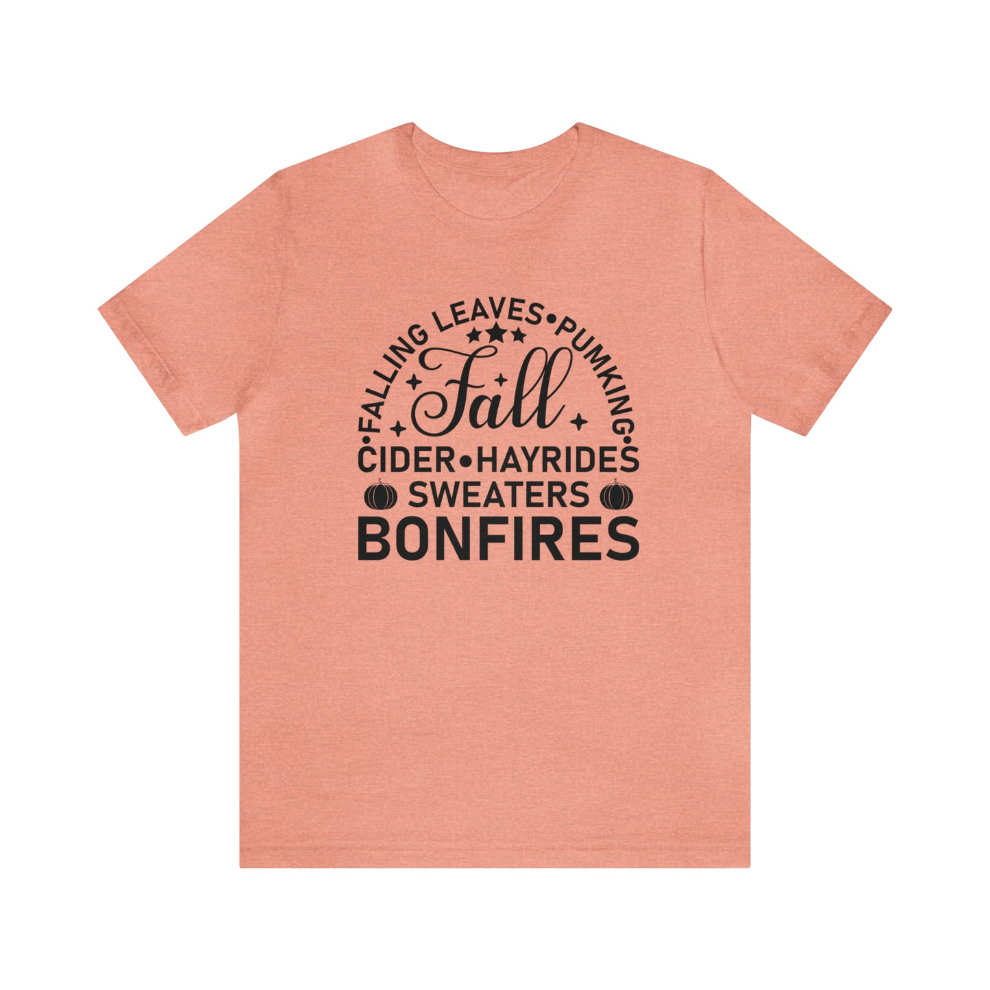 Falling Leaves - Bella Canvas Short Sleeve Tee