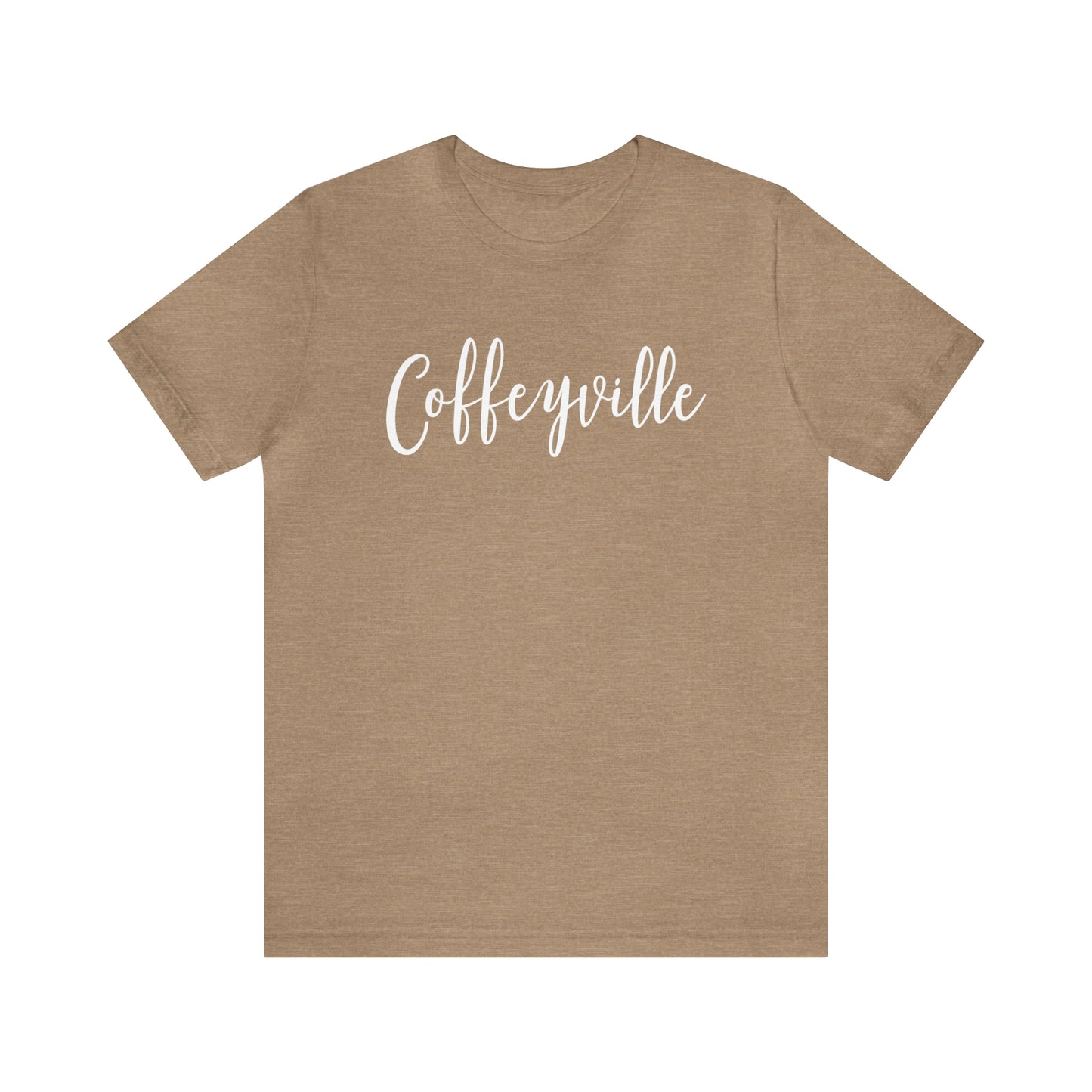 Coffeyville white - Bella Canvas Short Sleeve Tee