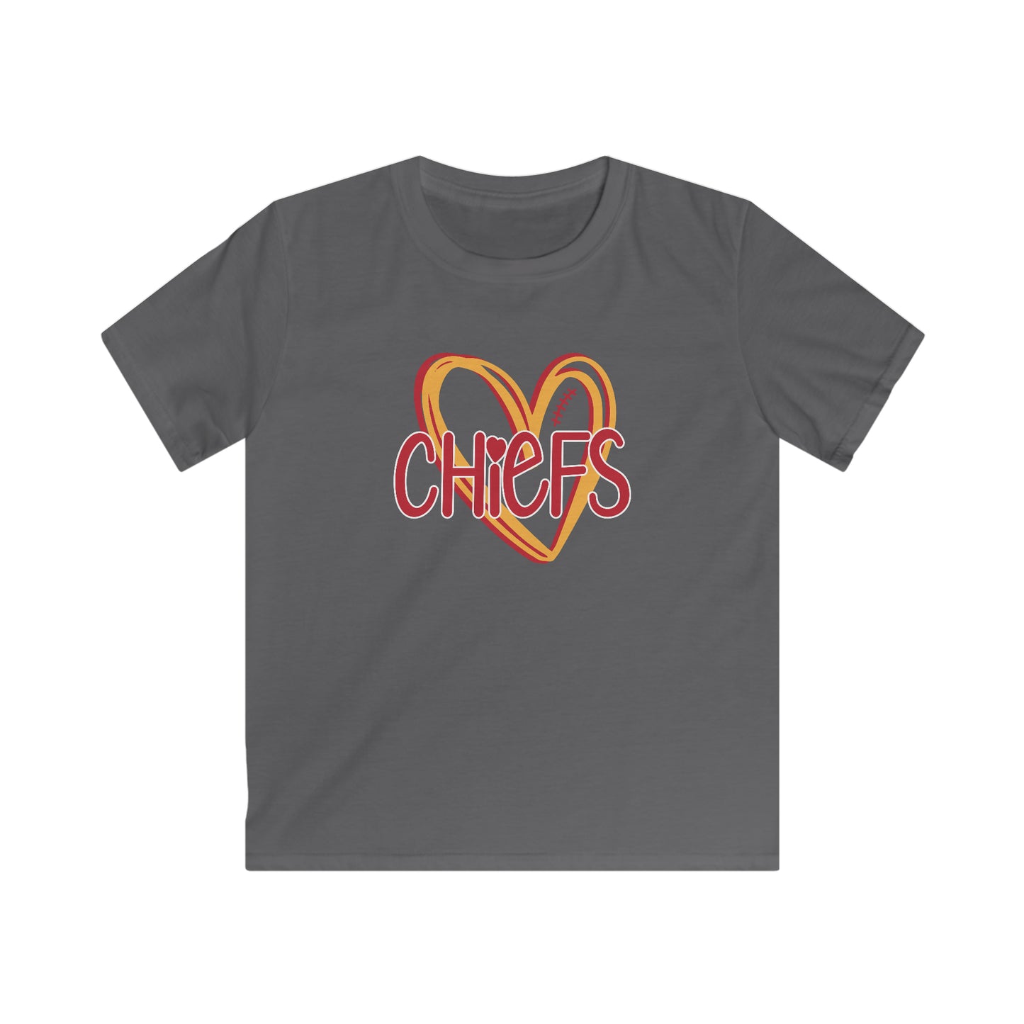 Chiefs Heart - Kids Softstyle Tee