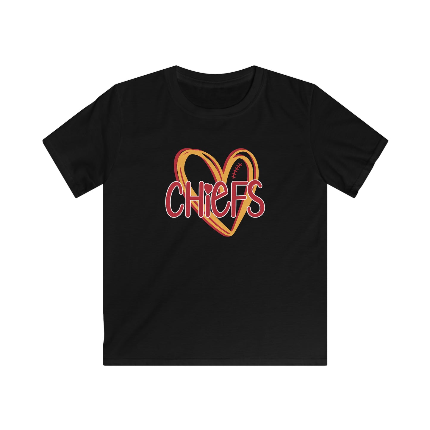 Chiefs Heart - Kids Softstyle Tee