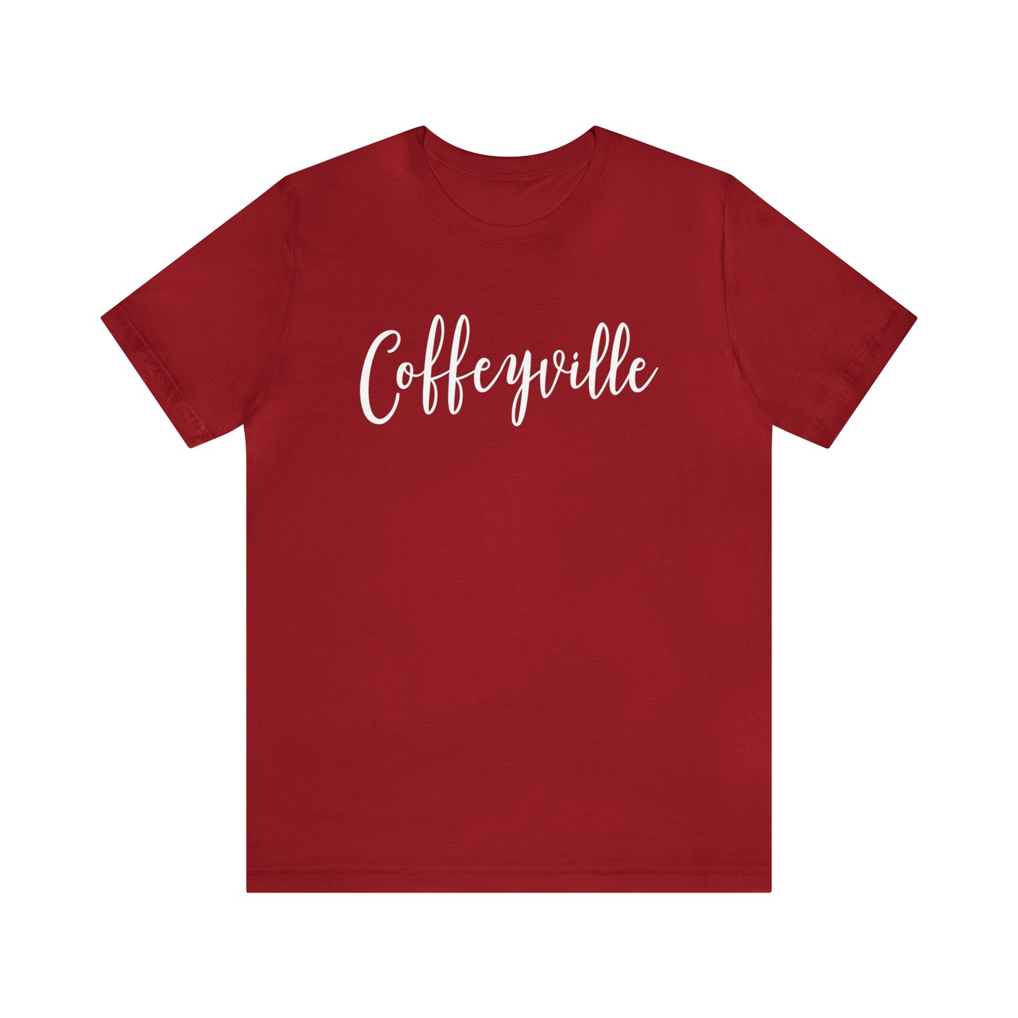 Coffeyville white - Bella Canvas Short Sleeve Tee