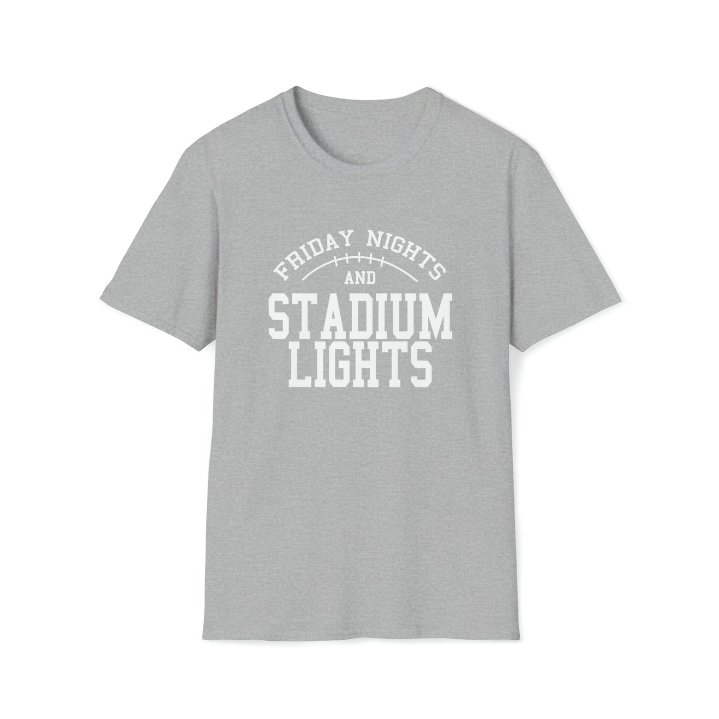 Friday Nights and Stadium Lights (Cherryvale) - Unisex Softstyle T-Shirt