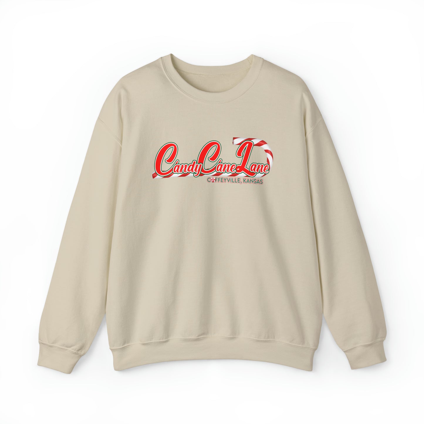 Candy Cane Lane 1 - Crewneck Sweatshirt
