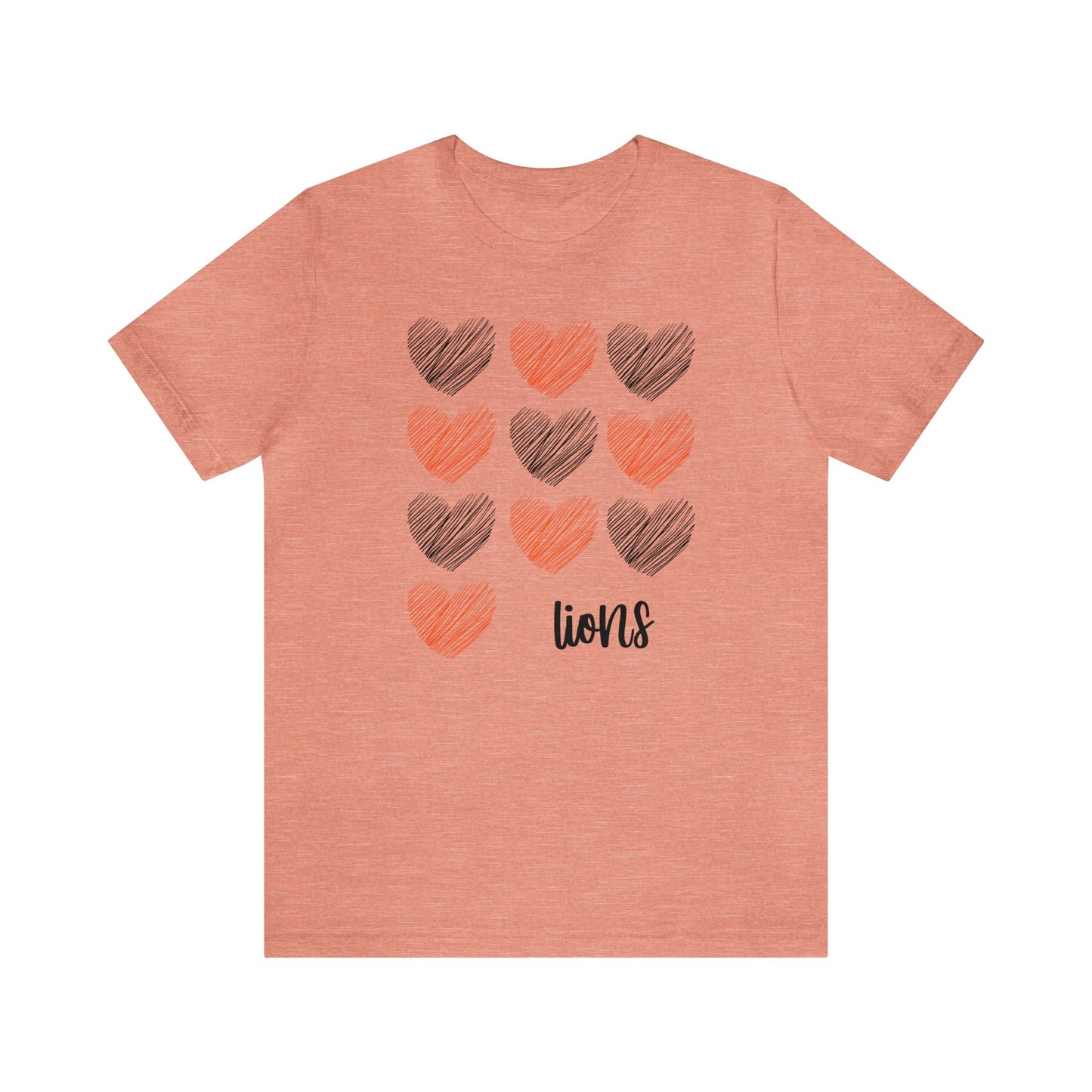 Lion Hearts - Bella Canvas Unisex Jersey Short Sleeve Tee