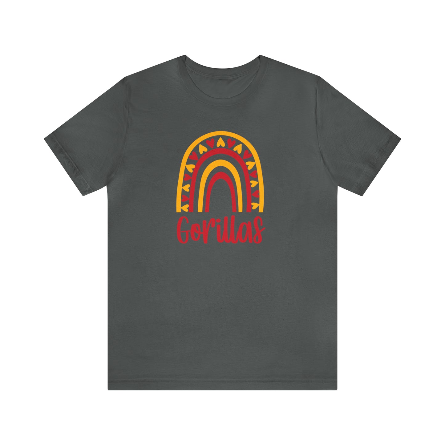 Gorillas Rainbow - Bella Canvas Short Sleeve Tee