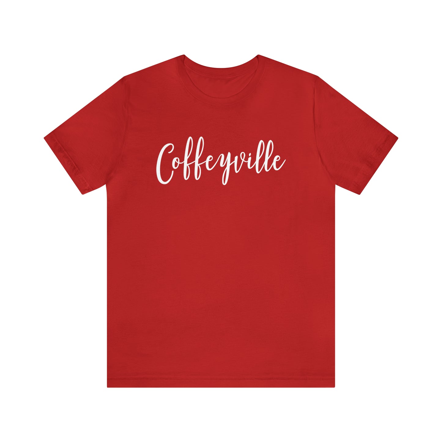 Coffeyville white - Bella Canvas Short Sleeve Tee