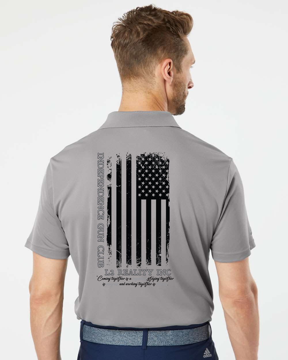 Adidas - Performance Polo - Black Print