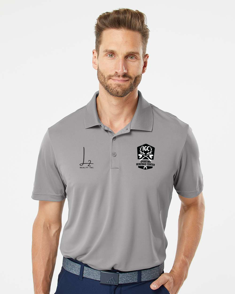 Adidas - Performance Polo - Black Print