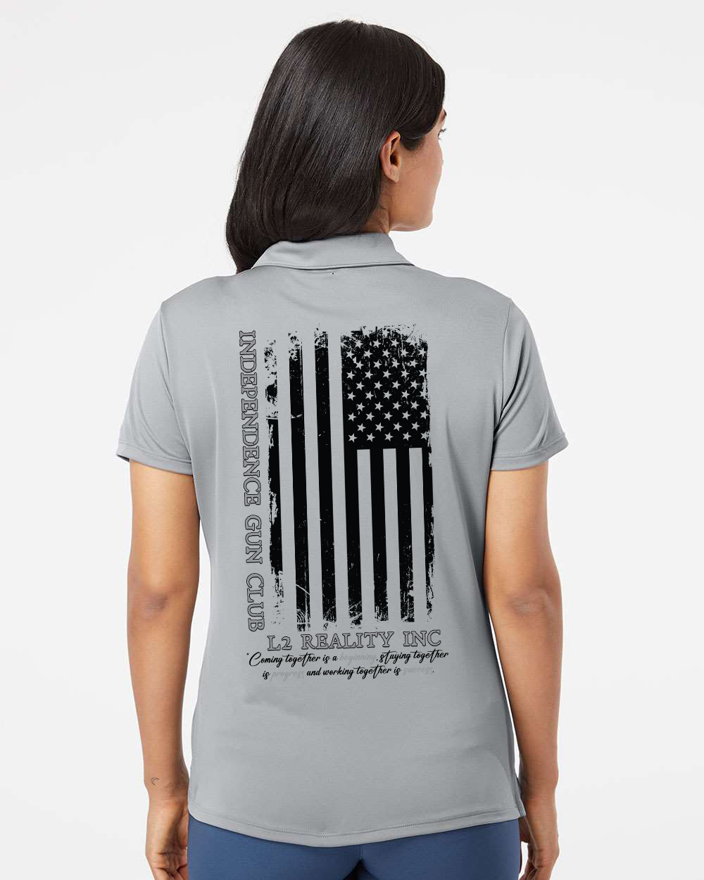 Adidas - Women's Performance Polo - Black Print