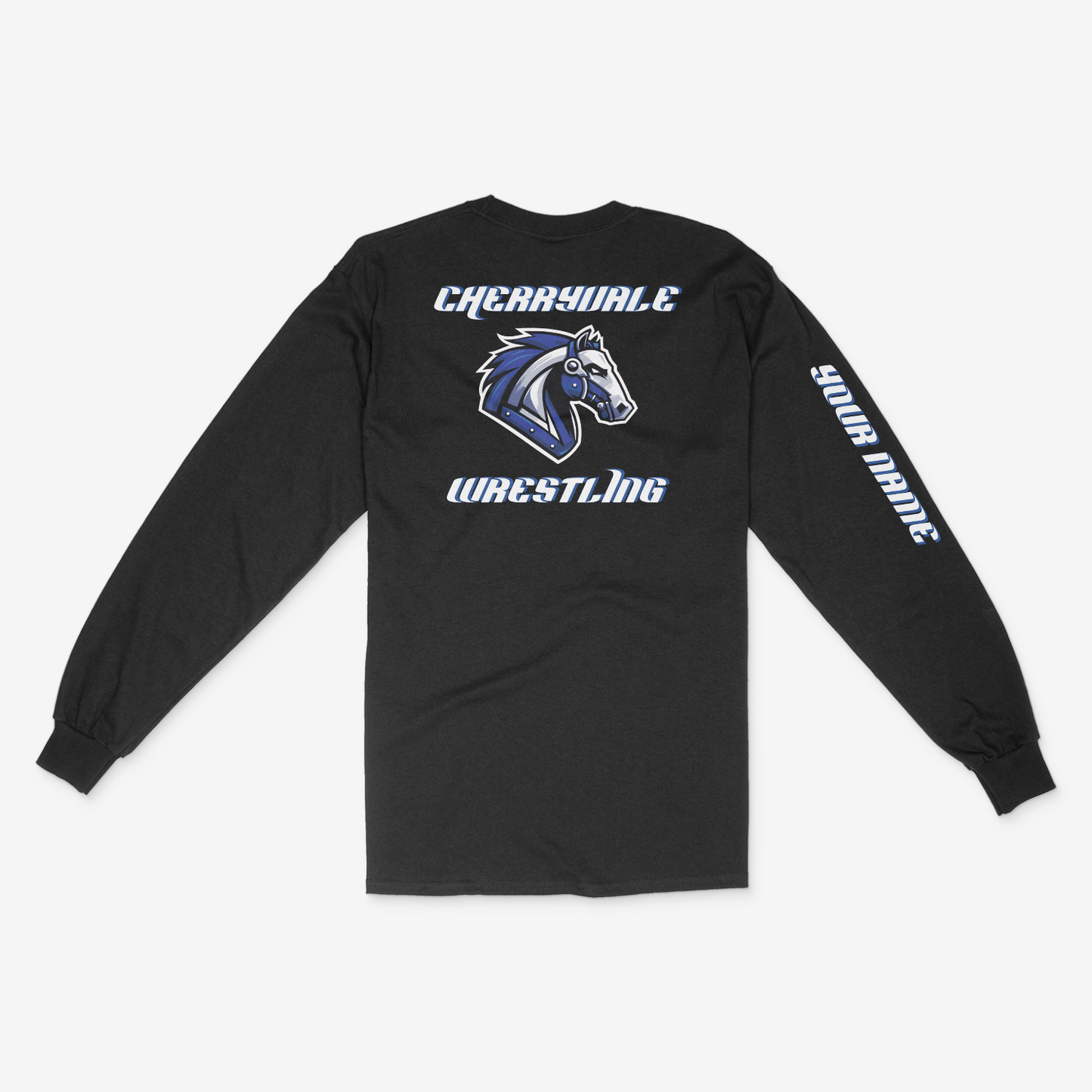 Long Sleeve T-Shirt - Custom Name