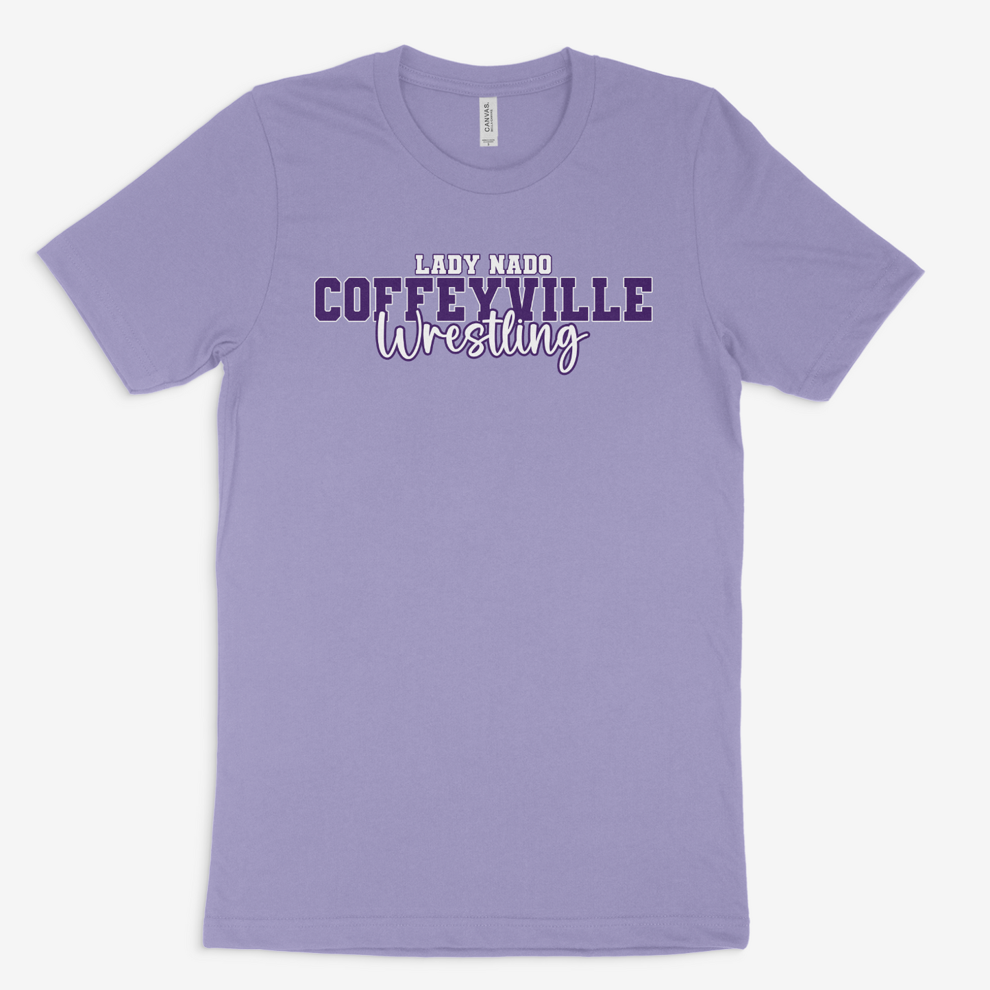 Short Sleeve Lavender With Name on Back