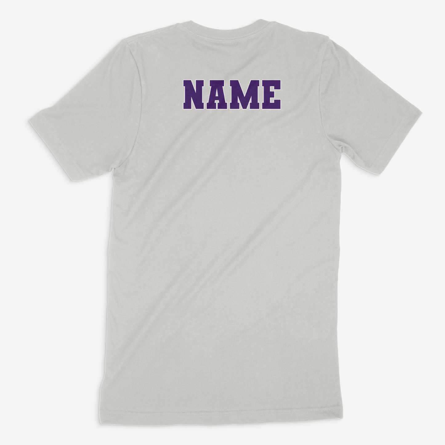 Short Sleeve Gray With Name on Back