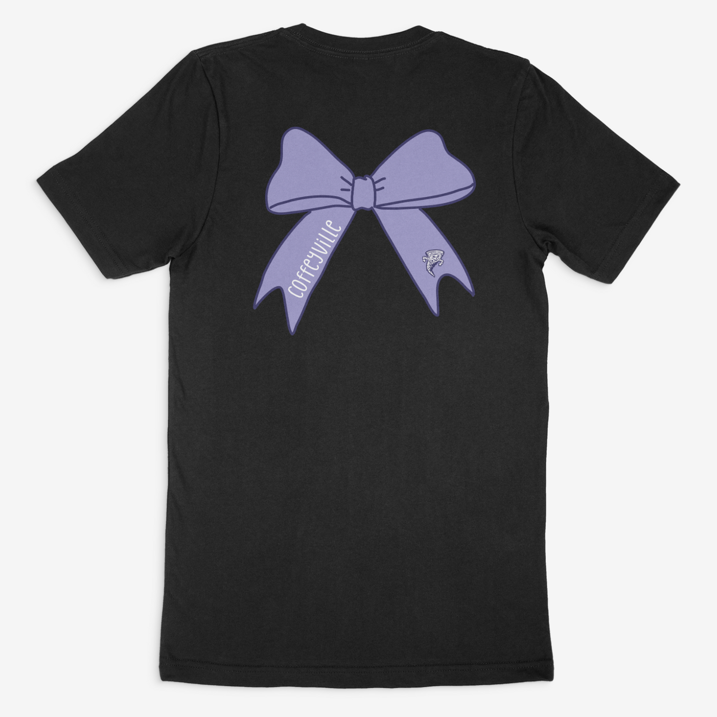 Tornado Bow - Bella + Canvas Short Sleeve (Design on front and back)