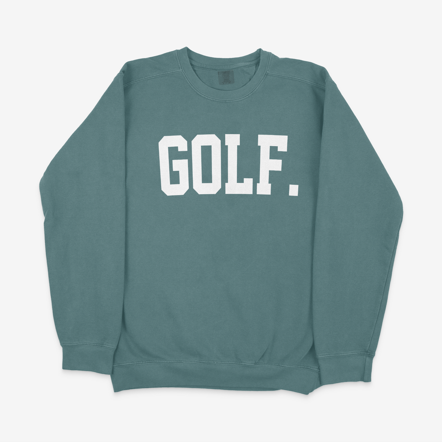 Golf. - Comfort Colors Crewneck Sweatshirt