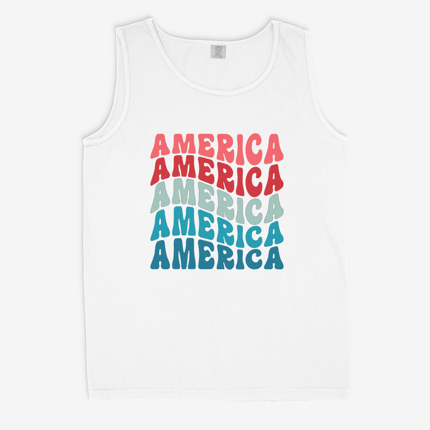America x4 - Comfort Colors Tank