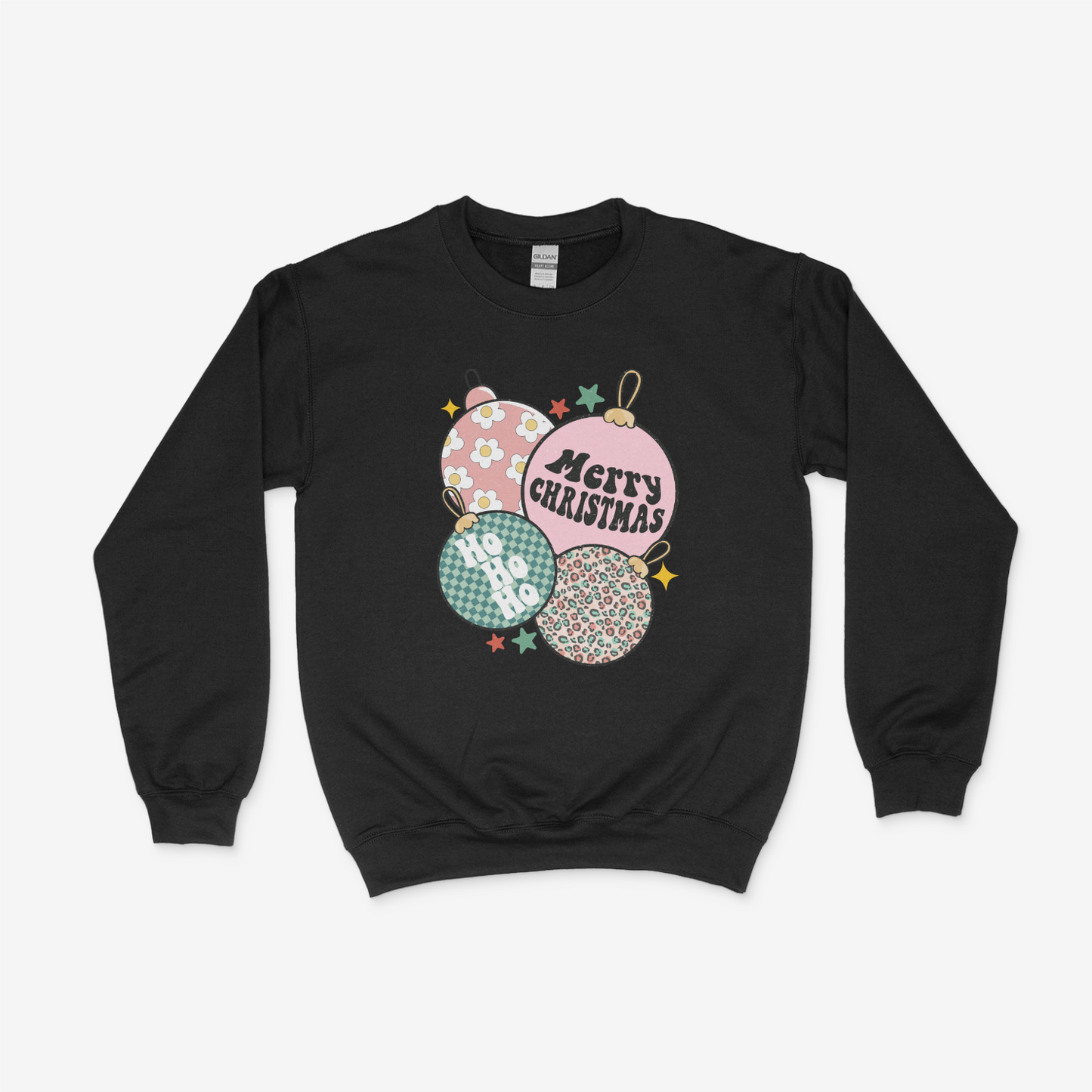 Merry Christmas Ornaments - Gildan Sweatshirt