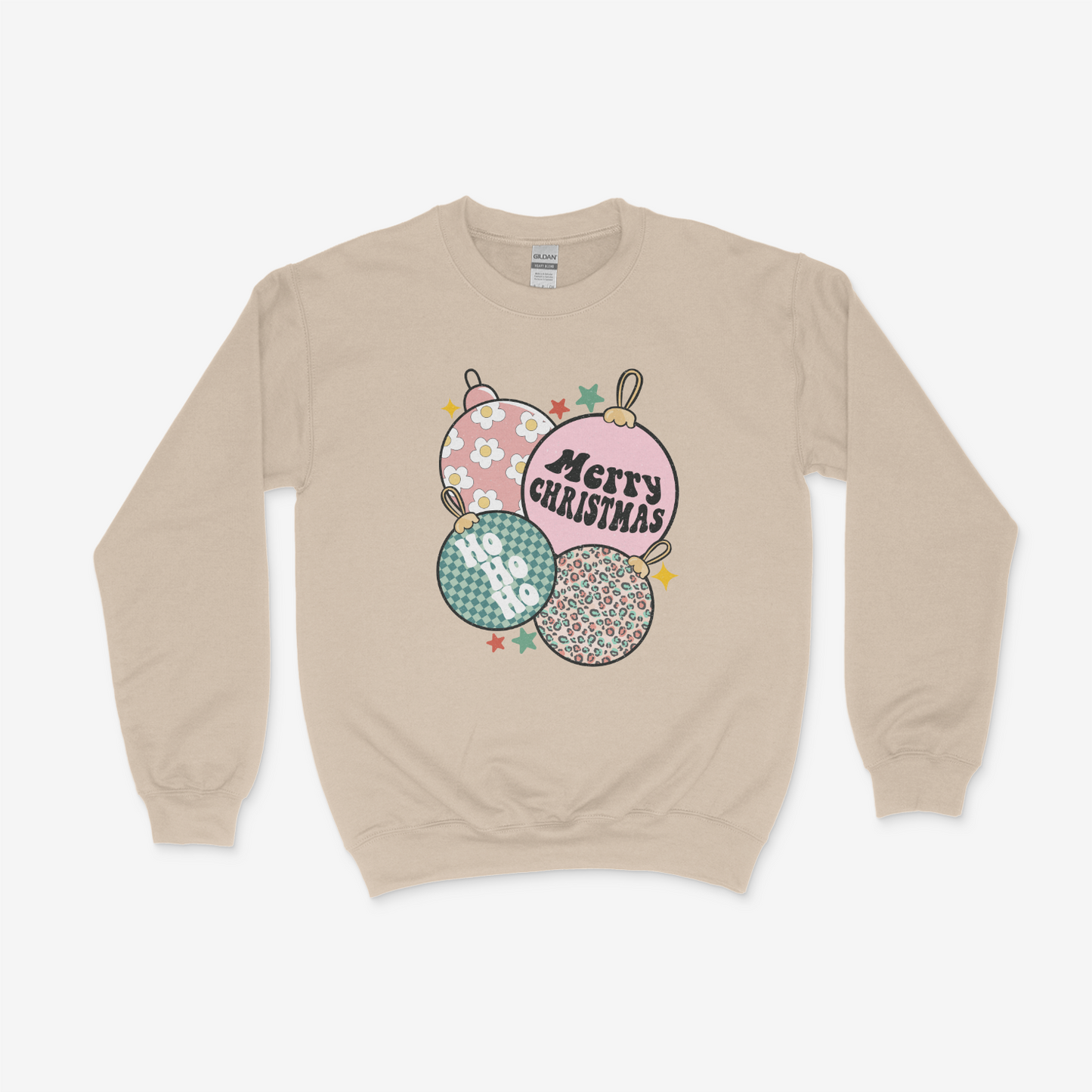 Merry Christmas Ornaments - Gildan Sweatshirt