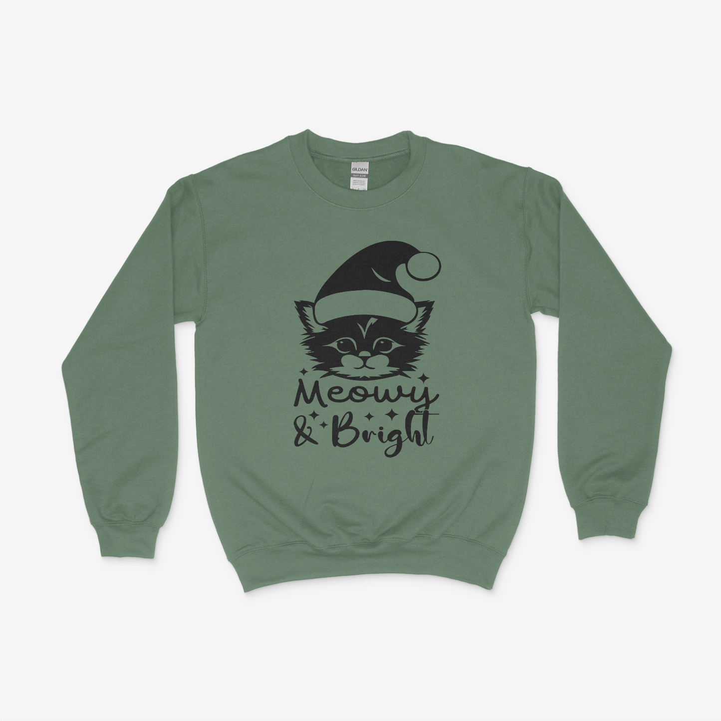 Meowy & Bright - Gildan Sweatshirt