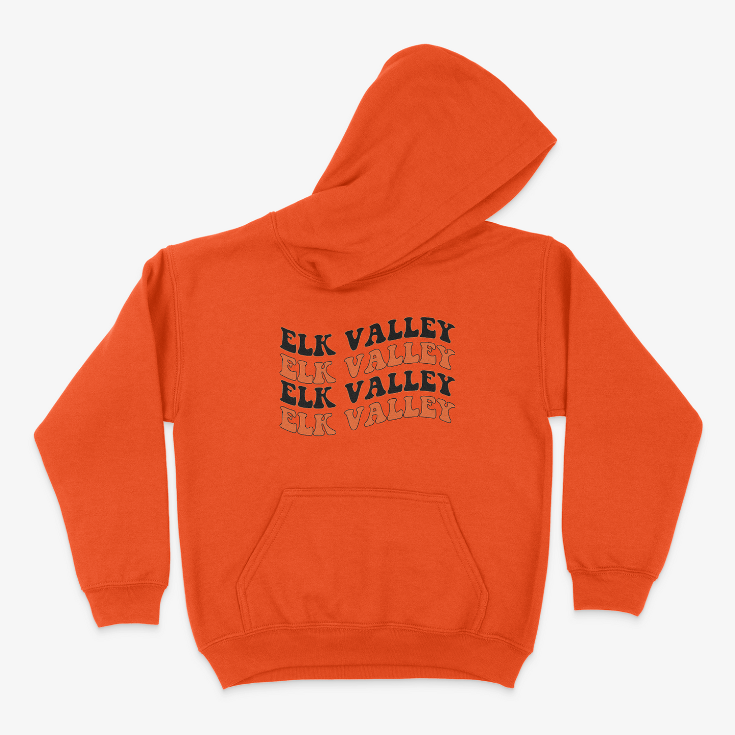 Youth Text Flag Hooded Sweatshirt