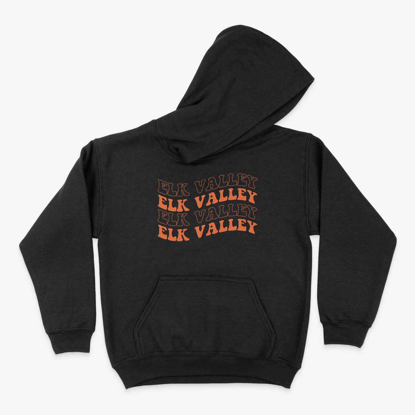 Youth Text Flag Hooded Sweatshirt