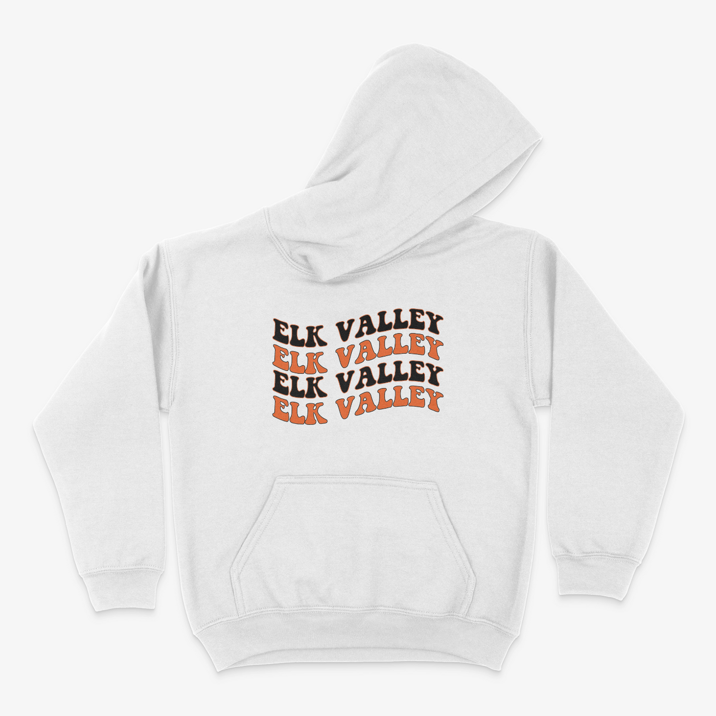 Youth Text Flag Hooded Sweatshirt