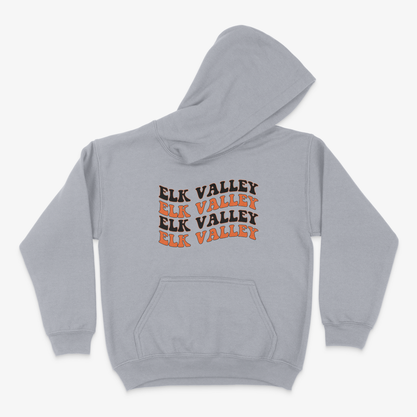 Youth Text Flag Hooded Sweatshirt
