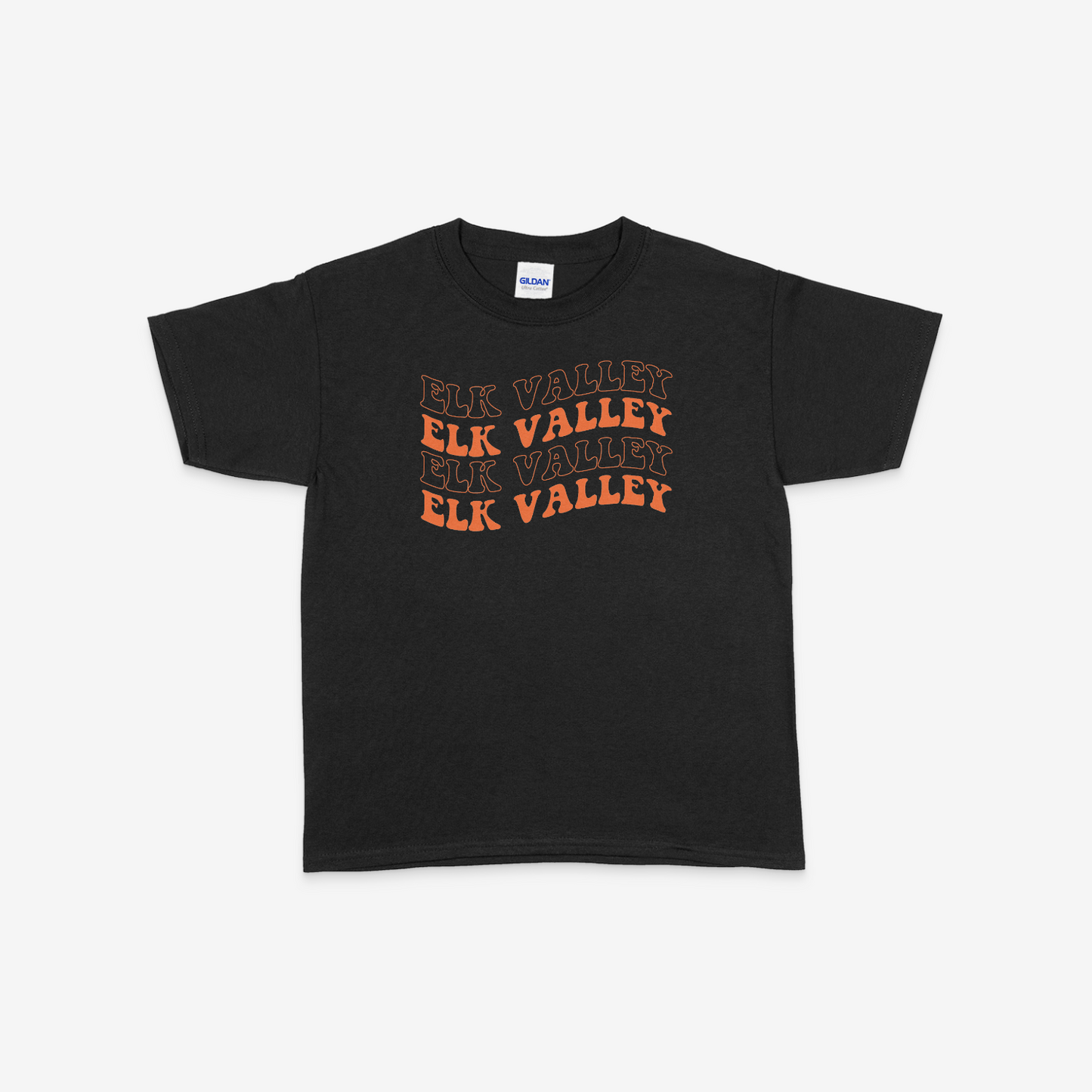 Youth Text Flag Short Sleeve T-Shirt