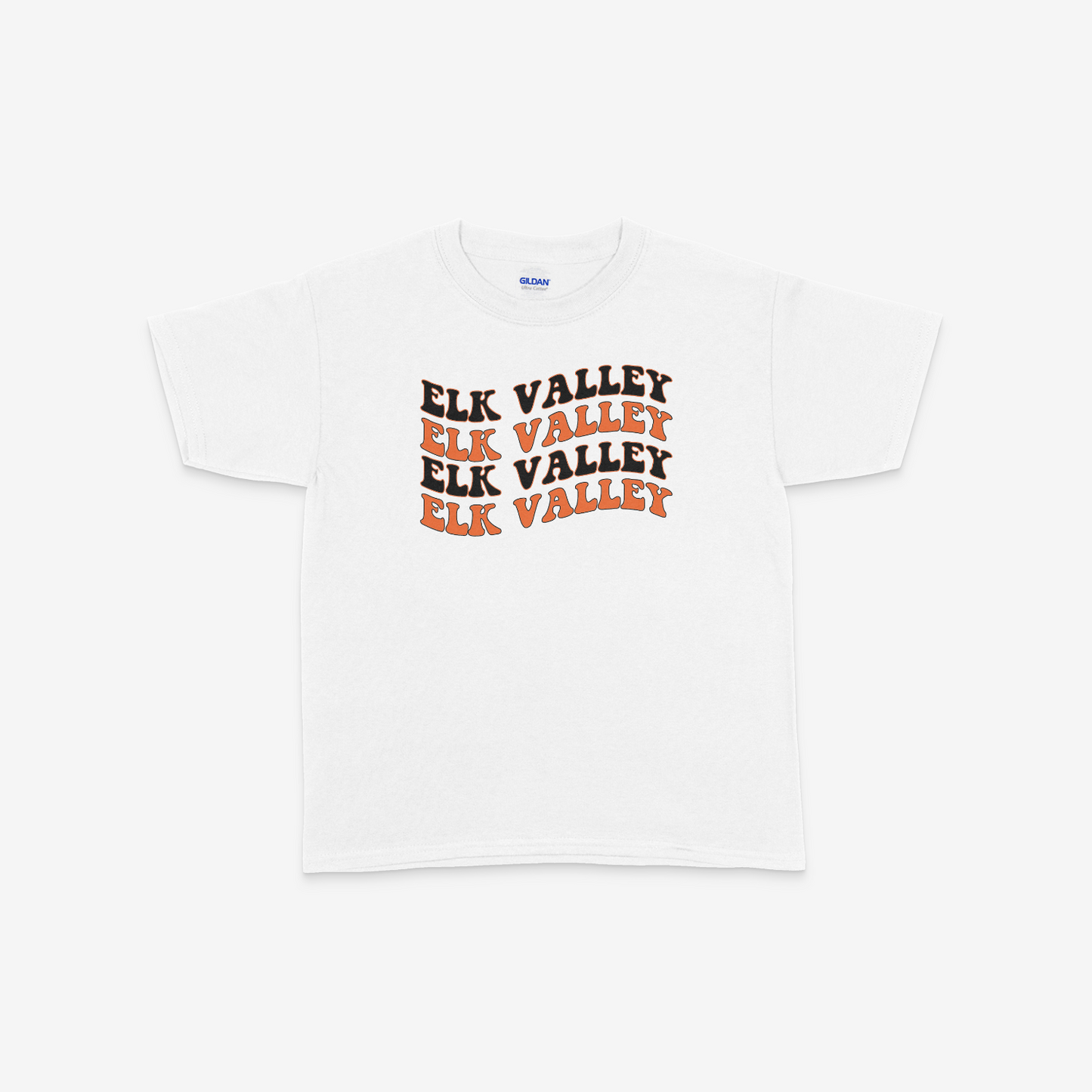 Youth Text Flag Short Sleeve T-Shirt