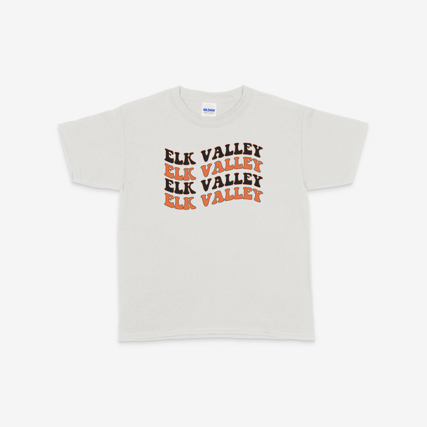 Youth Text Flag Short Sleeve T-Shirt