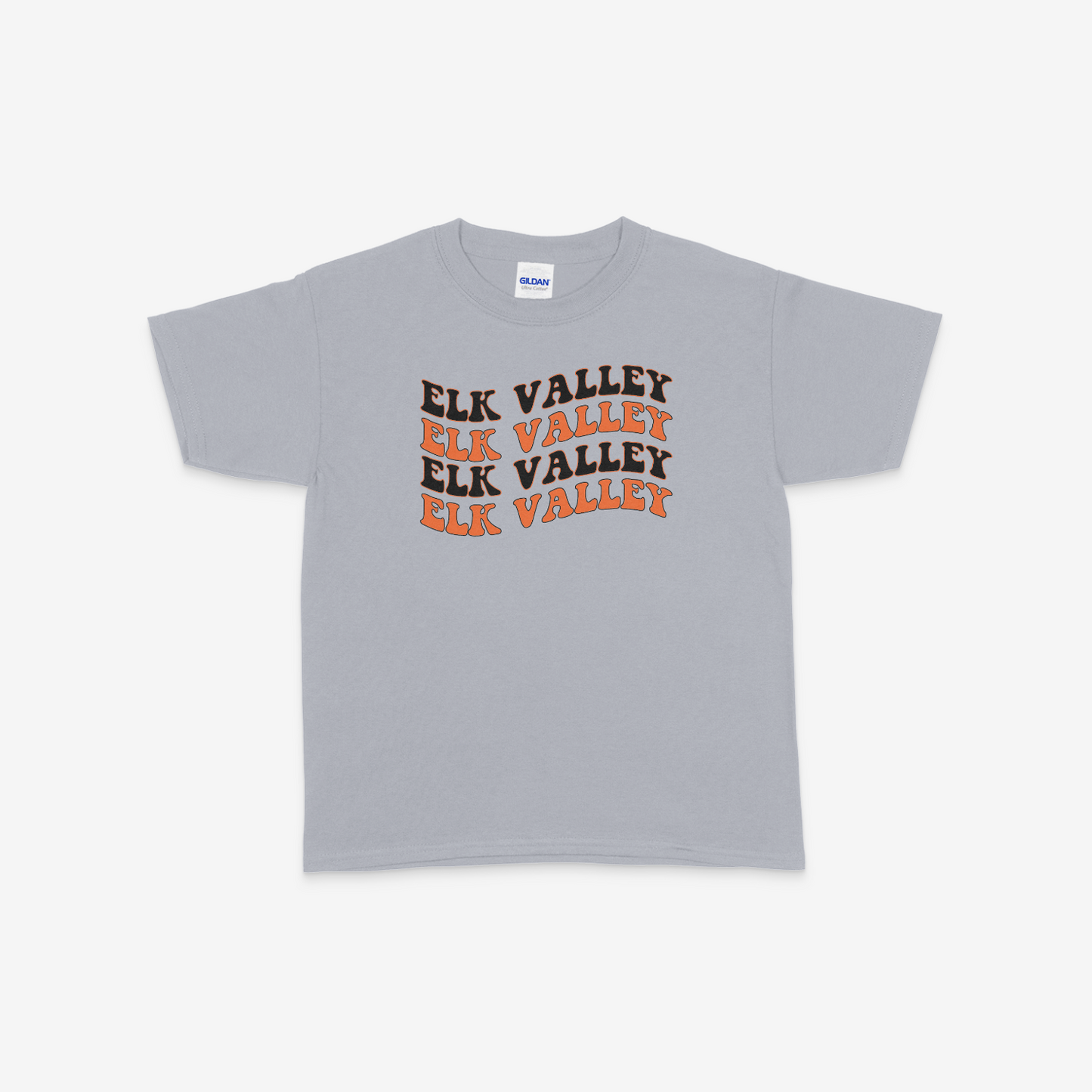 Youth Text Flag Short Sleeve T-Shirt
