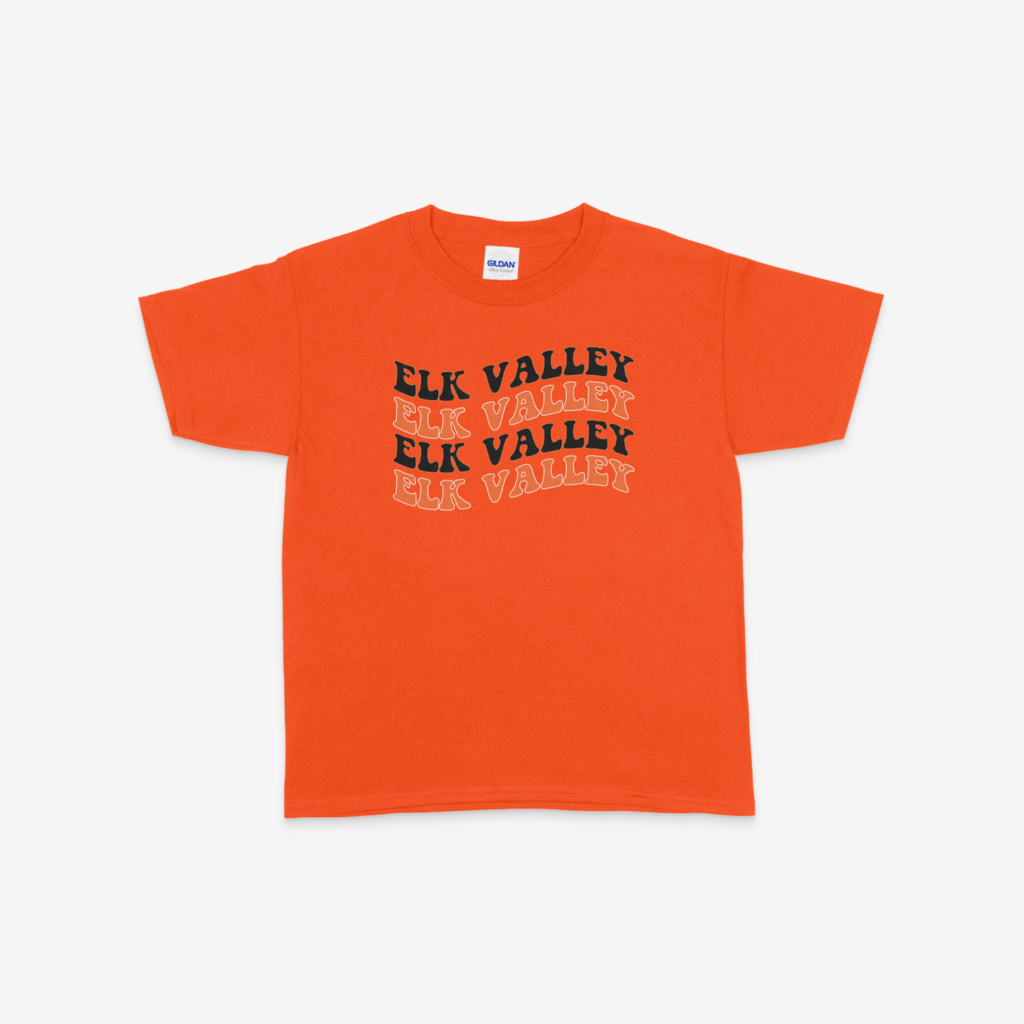 Youth Text Flag Short Sleeve T-Shirt