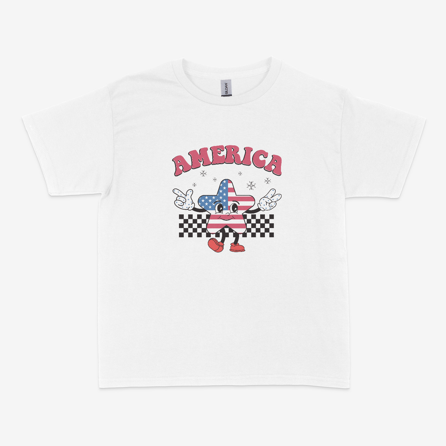 America Star - Youth Gildan