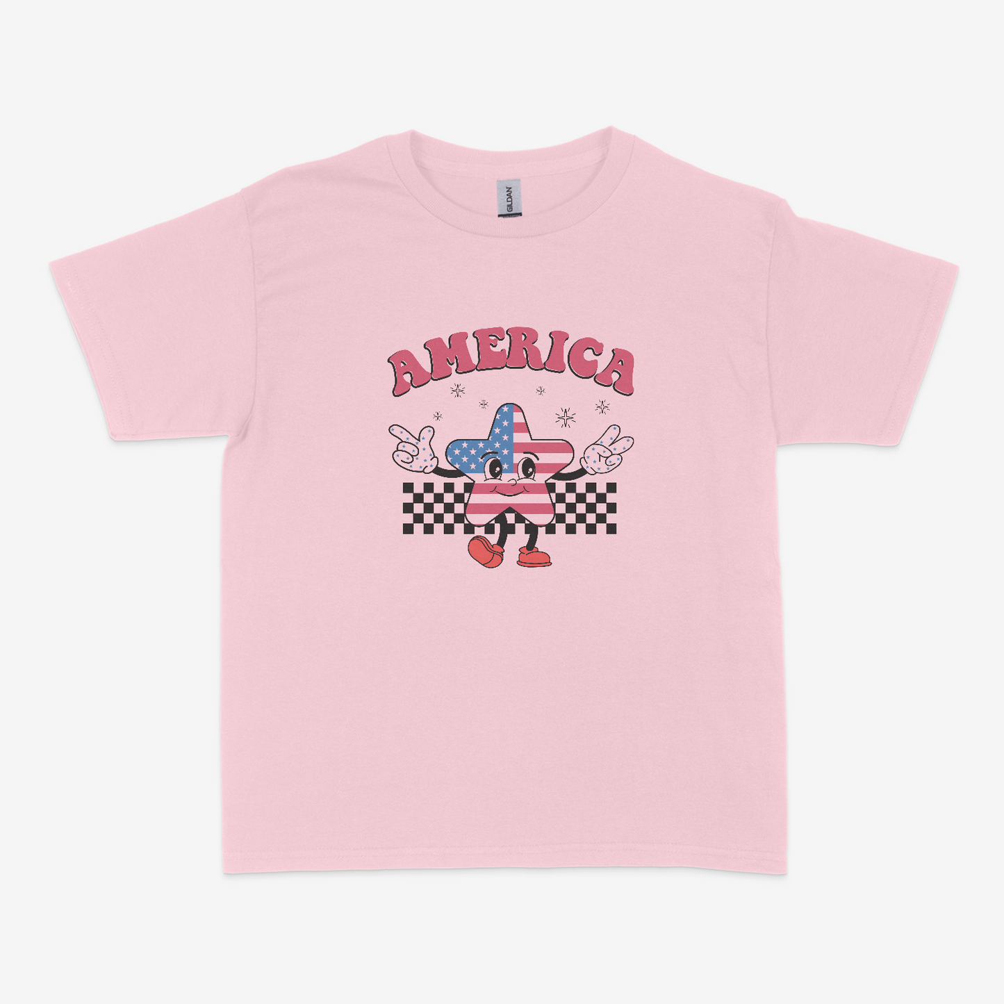 America Star - Youth Gildan