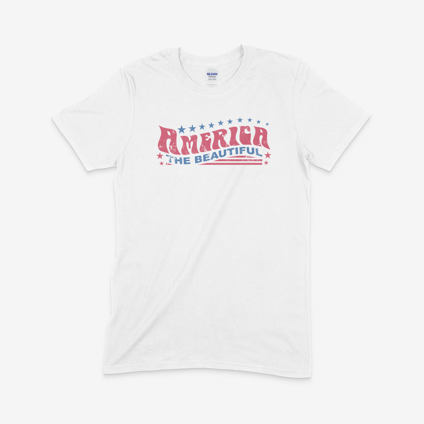 America the Beautiful - Gildan Softstyle